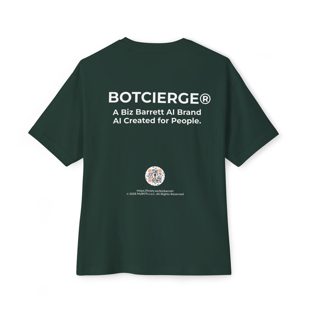Unisex Logo Oversized Boxy Tee (Dark Edition)