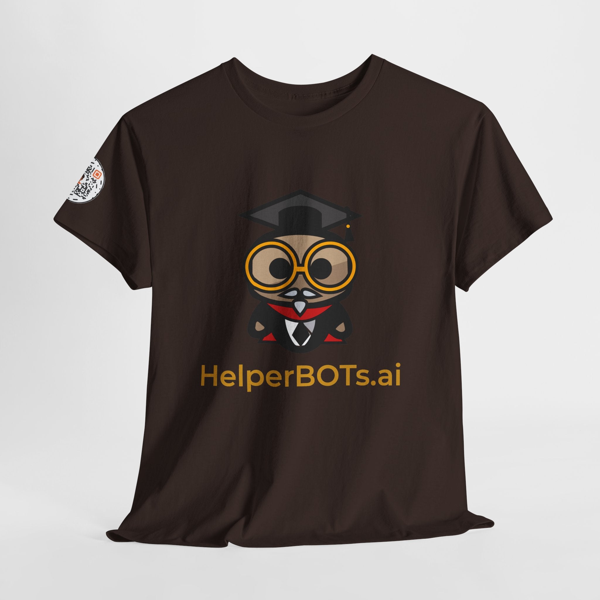 Unisex Education BOT Heavy Cotton Tee (Dark Edition with Gold Print)