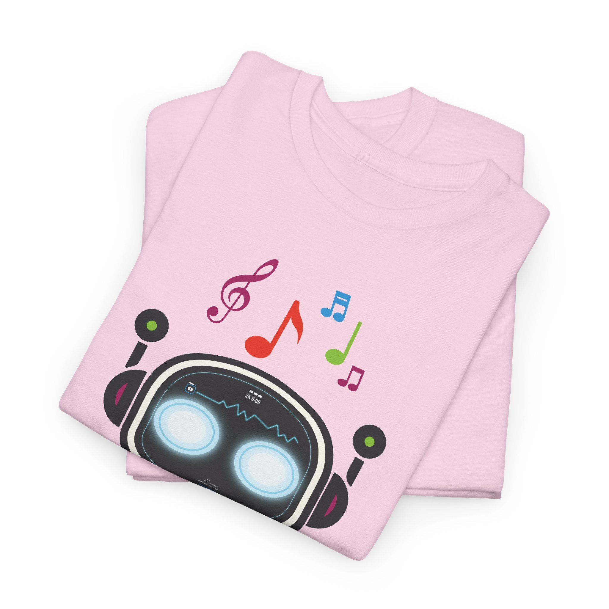 Unisex Music BOT Heavy Cotton Tee (Light Edition with Black Print)