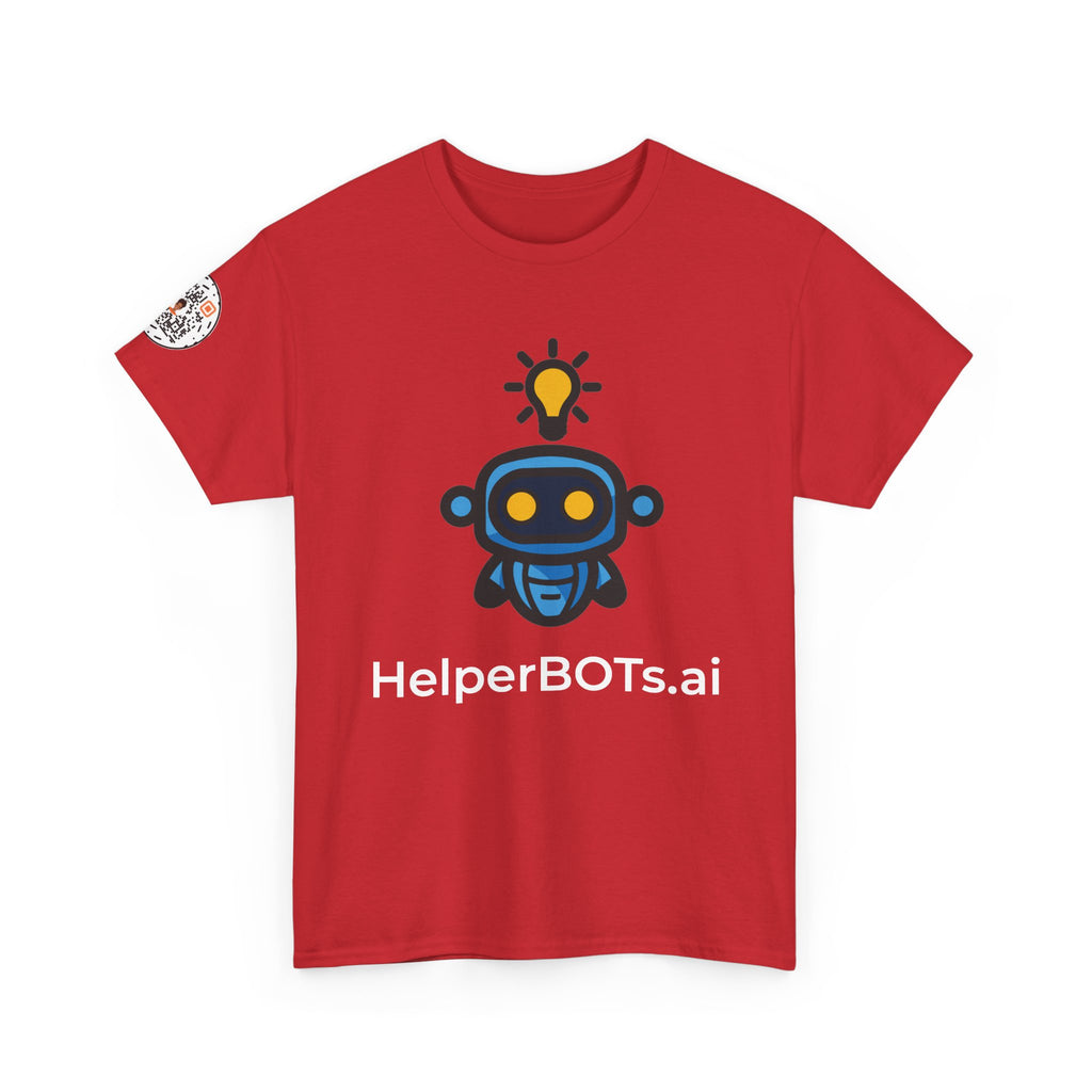 Unisex Personal Development BOT Heavy Cotton Tee (Dark Edition with White Print)