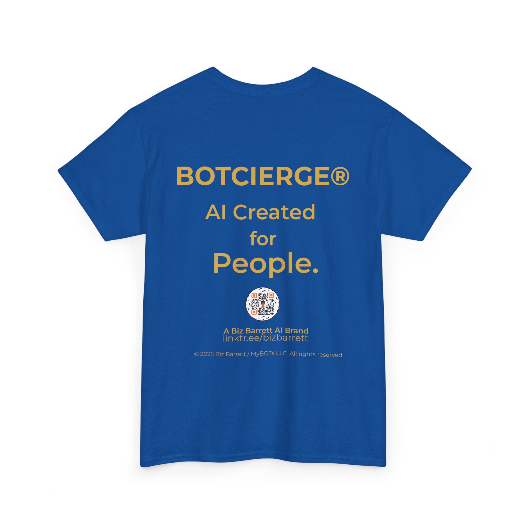 Unisex Personal Development BOT Heavy Cotton Tee (Dark Edition)