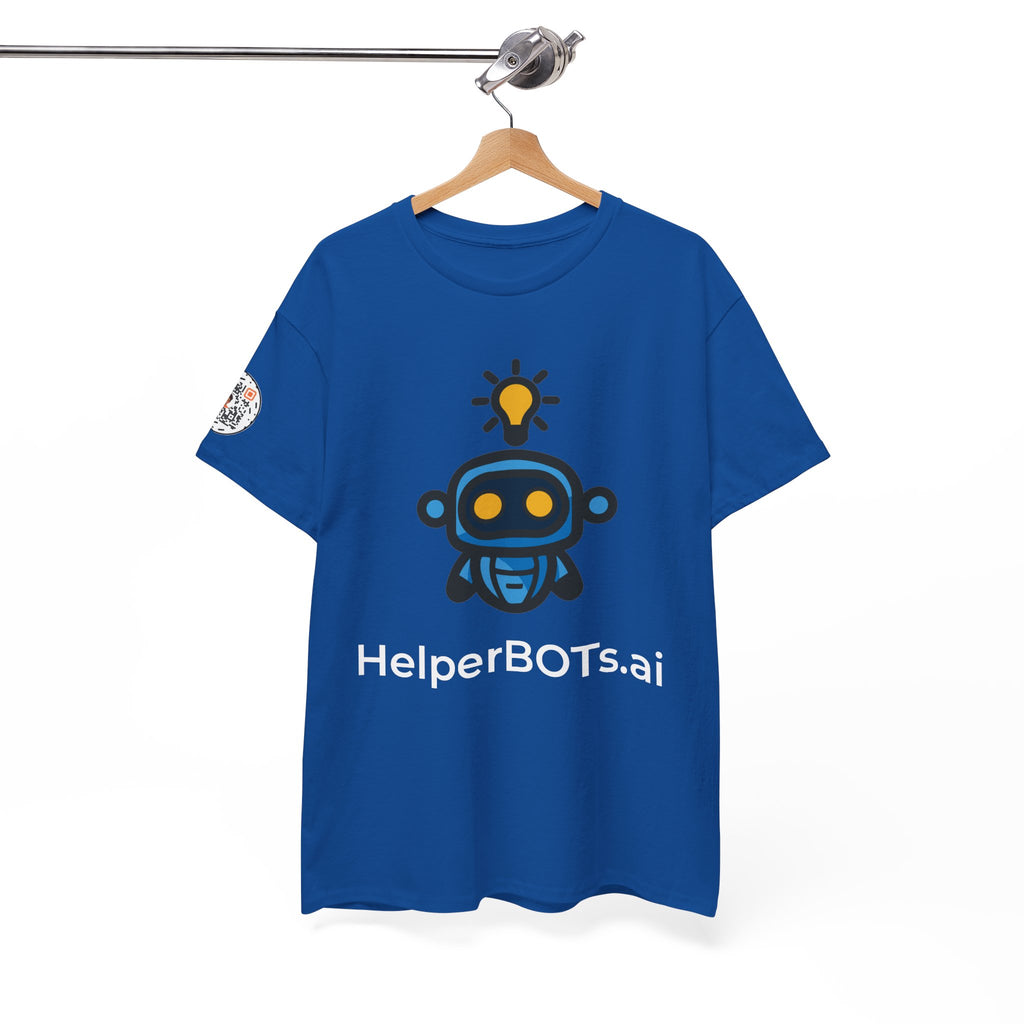 Unisex Personal Development BOT Heavy Cotton Tee (Dark Edition with White Print)