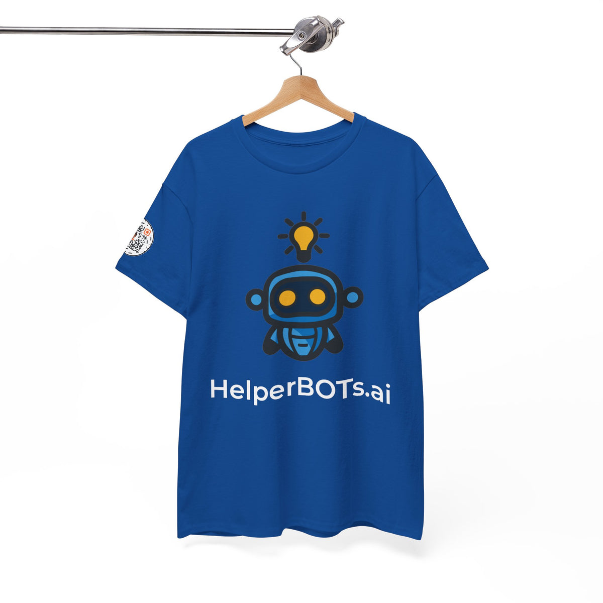 Unisex Personal Development BOT Heavy Cotton Tee (Dark Edition with White Print)