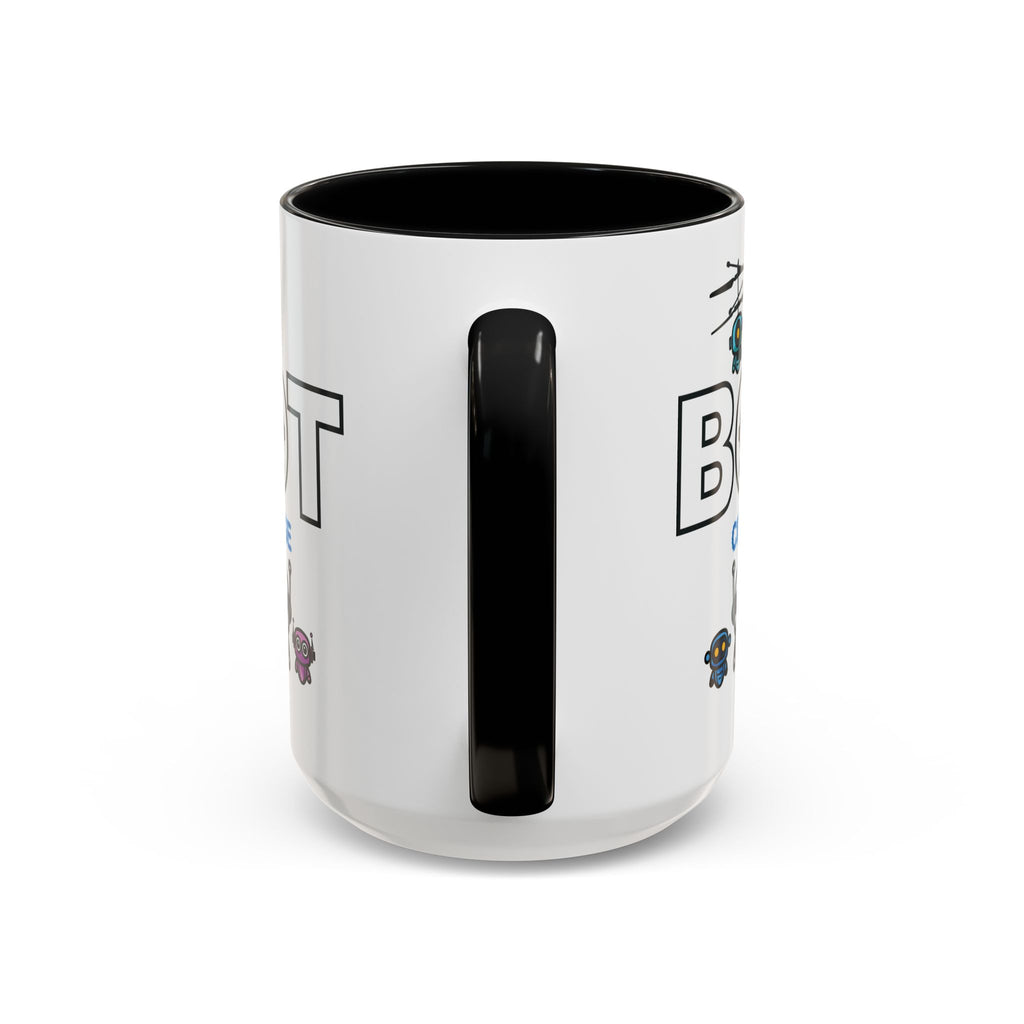 Logo Accent Coffee Mug (11, 15oz) (Light Edition with Black Print)