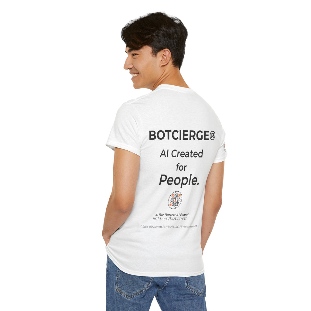 Unisex Medical BOT Heavy Cotton Tee (Light Edition with Black Print)