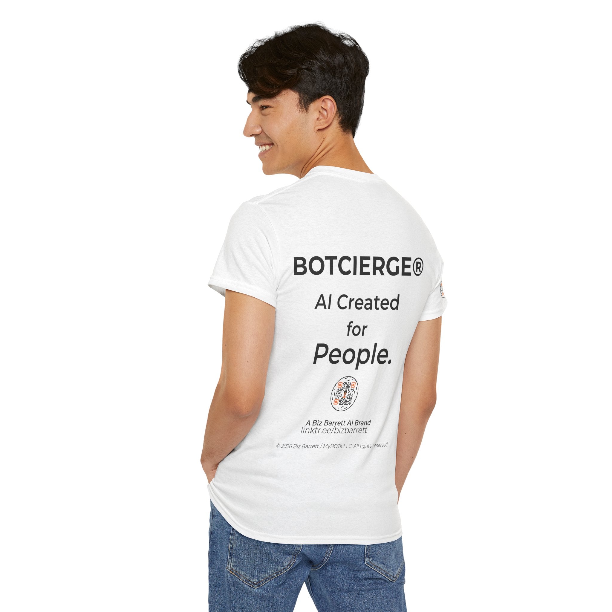 Unisex Medical BOT Heavy Cotton Tee (Light Edition with Black Print)
