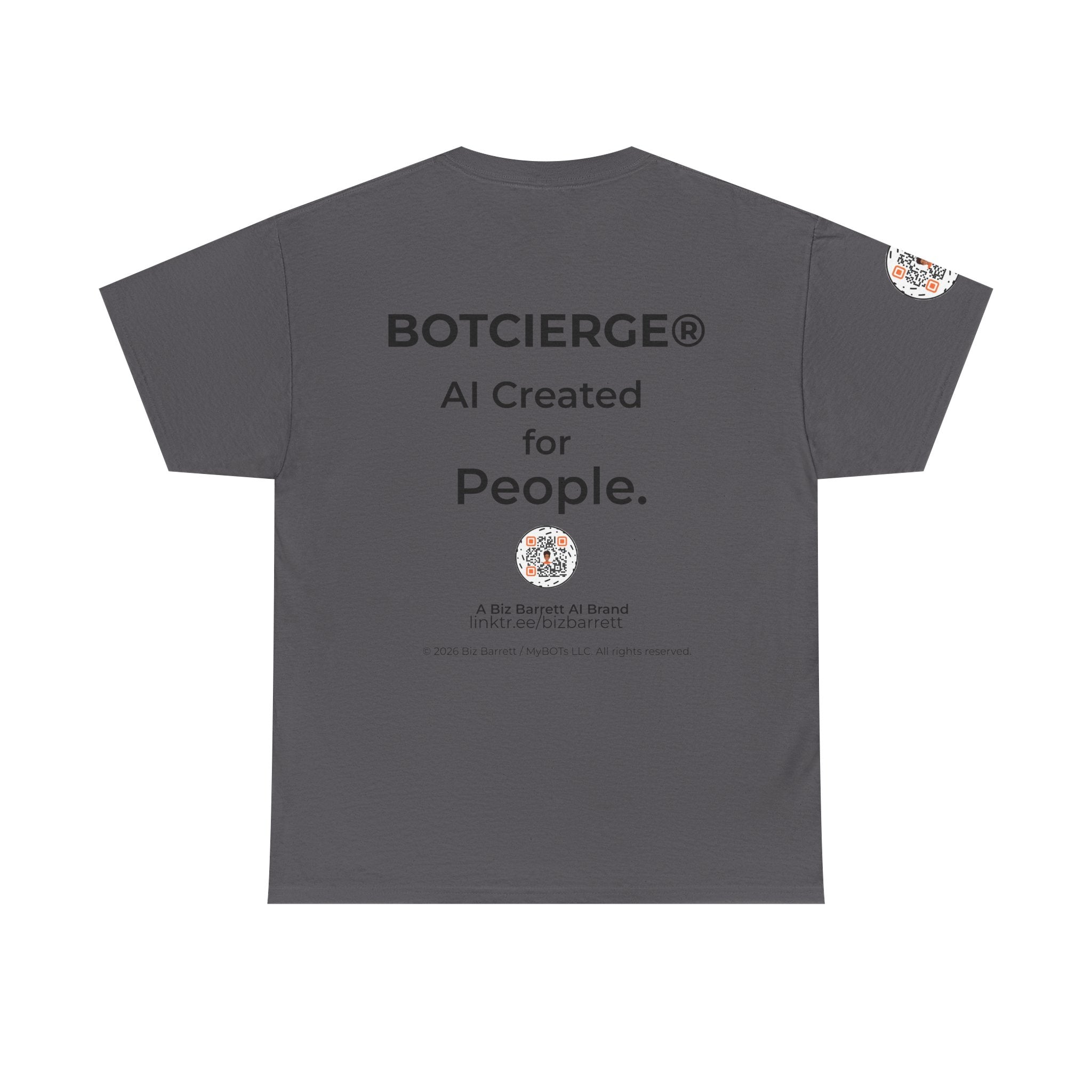 Unisex Medical BOT Heavy Cotton Tee (Light Edition with Black Print)