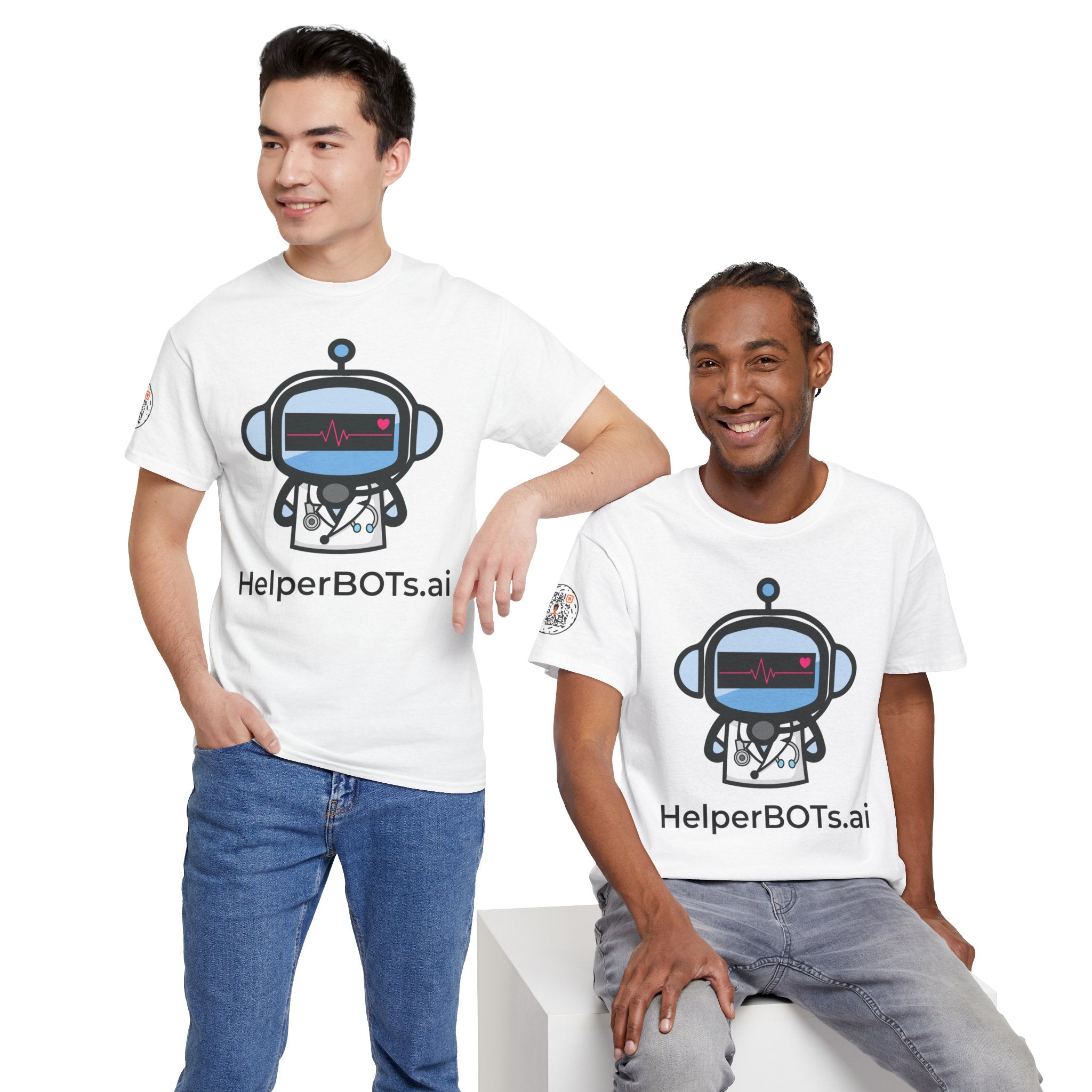 Unisex Medical BOT Heavy Cotton Tee (Light Edition with Black Print)