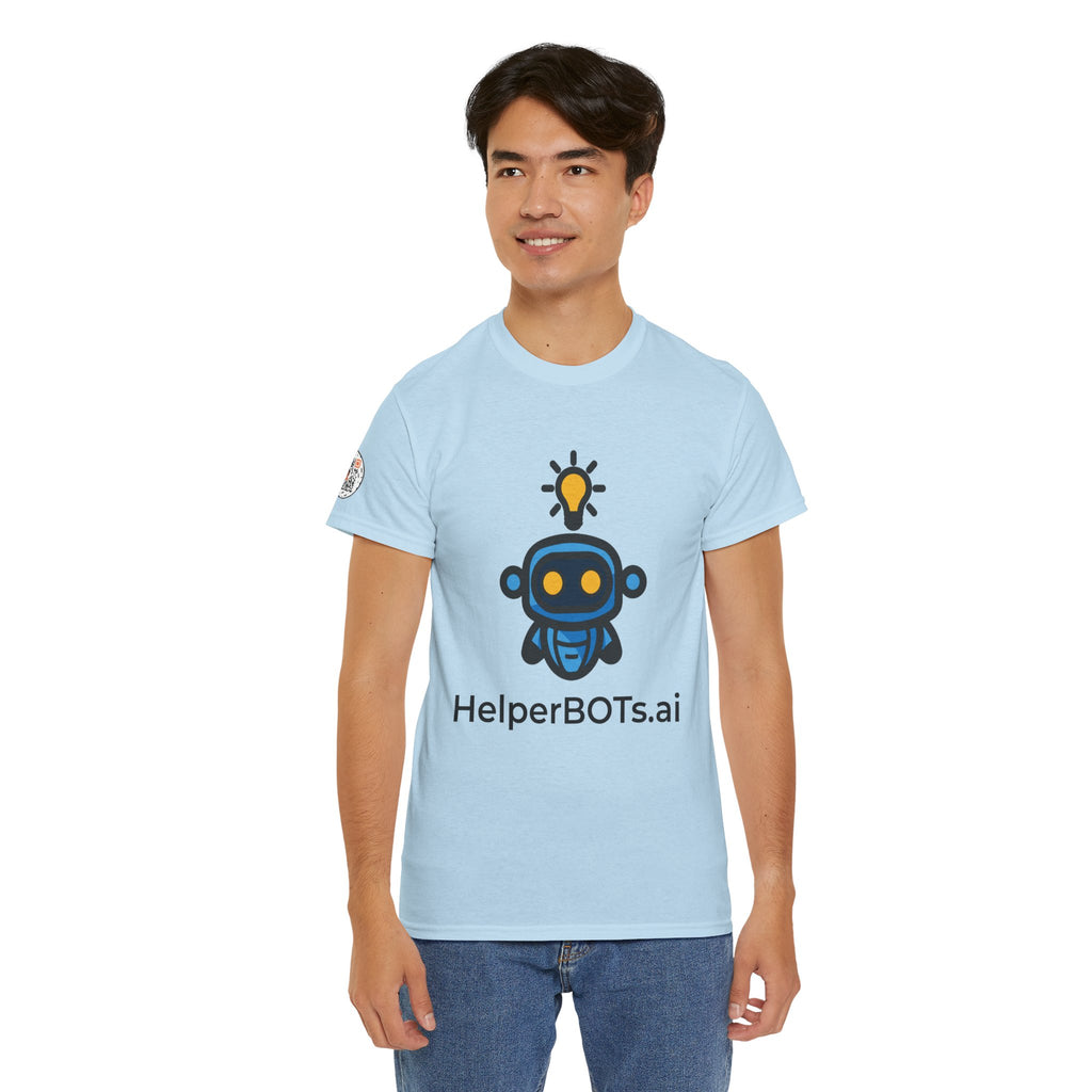 Unisex Personal Development BOT Heavy Cotton Tee (Light Edition with Black Print)
