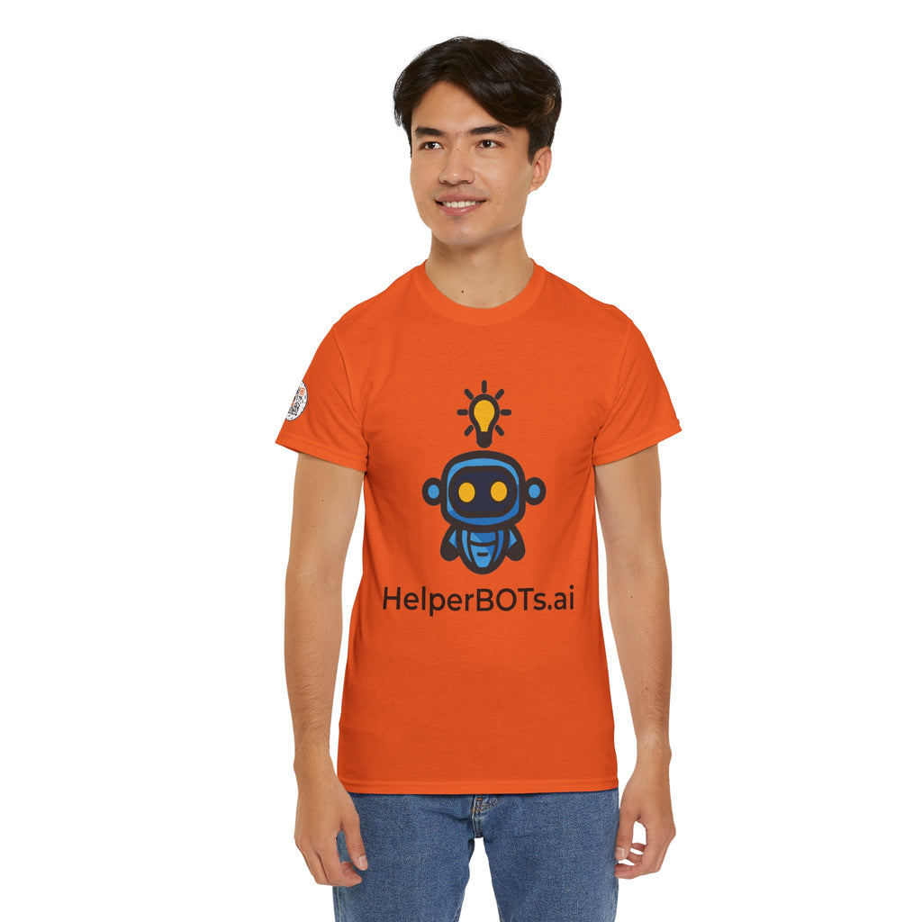 Unisex Personal Development BOT Heavy Cotton Tee (Light Edition with Black Print)