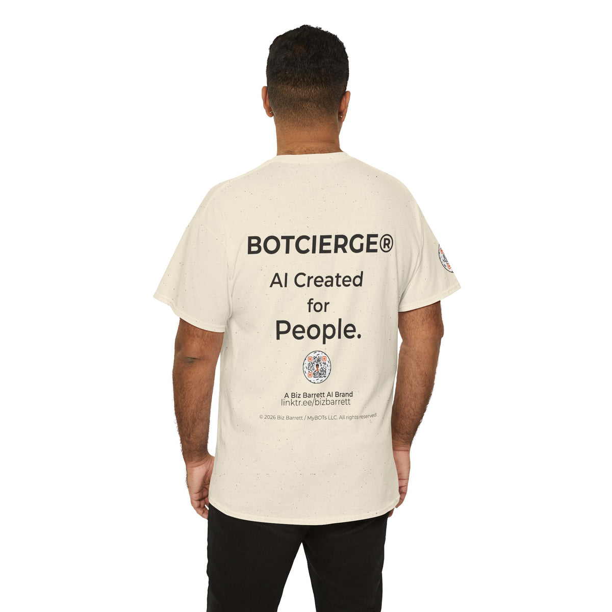 Unisex Medical BOT Heavy Cotton Tee (Light Edition with Black Print)