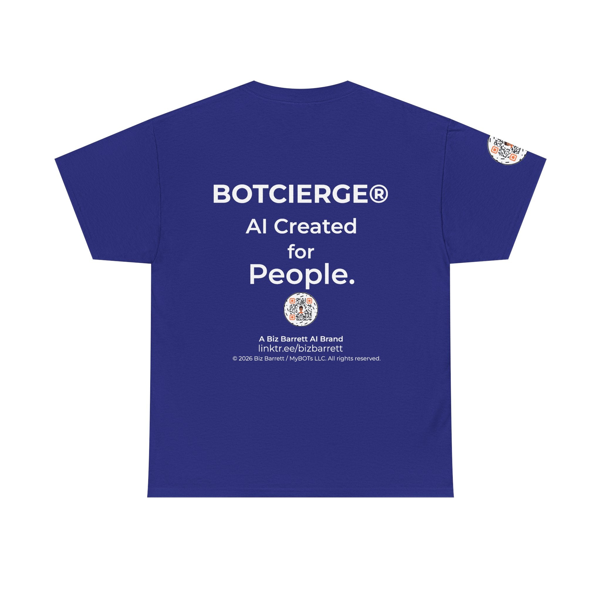 Unisex Medical BOT Heavy Cotton Tee (Dark Edition with White Print)