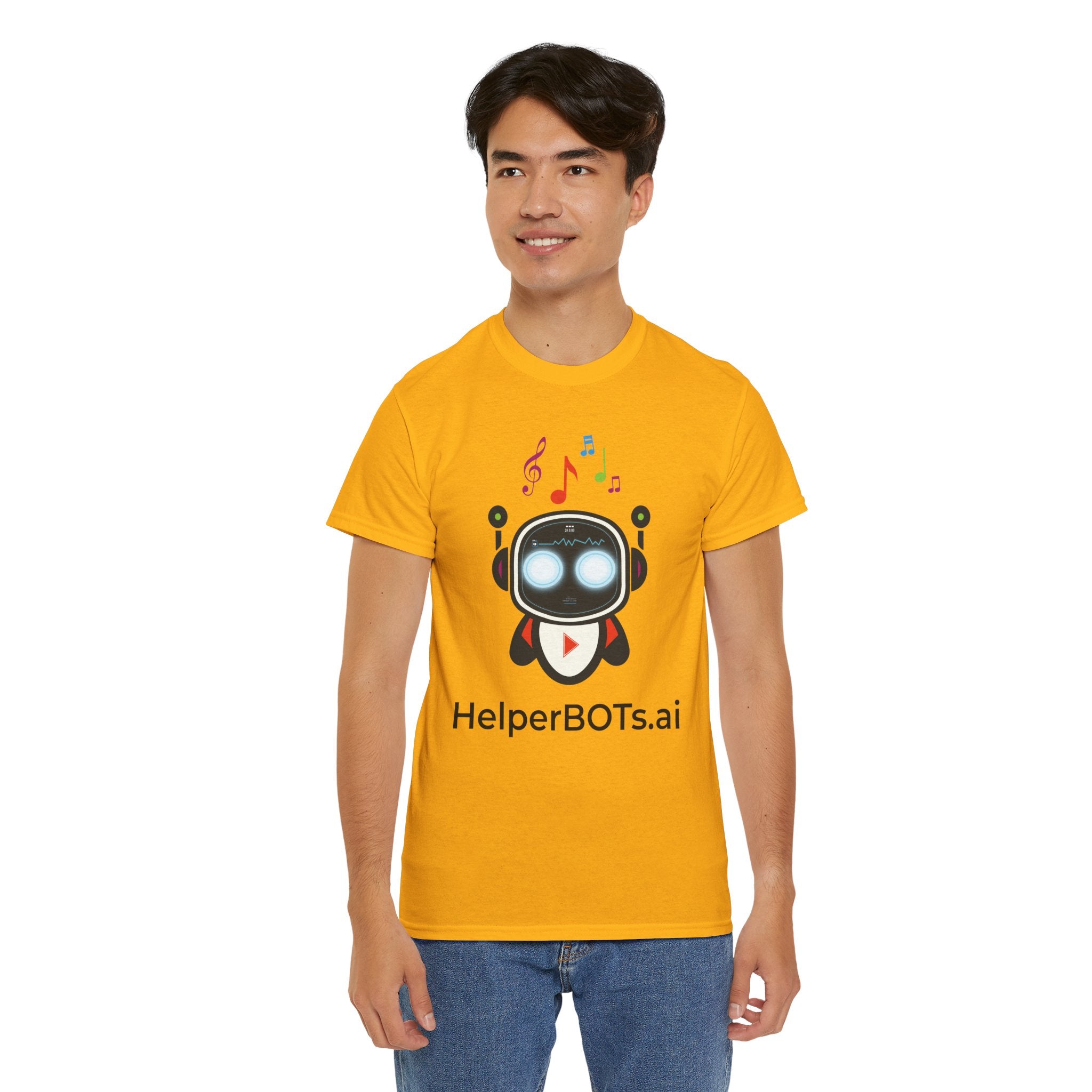 Unisex Music BOT Heavy Cotton Tee (Light Edition)