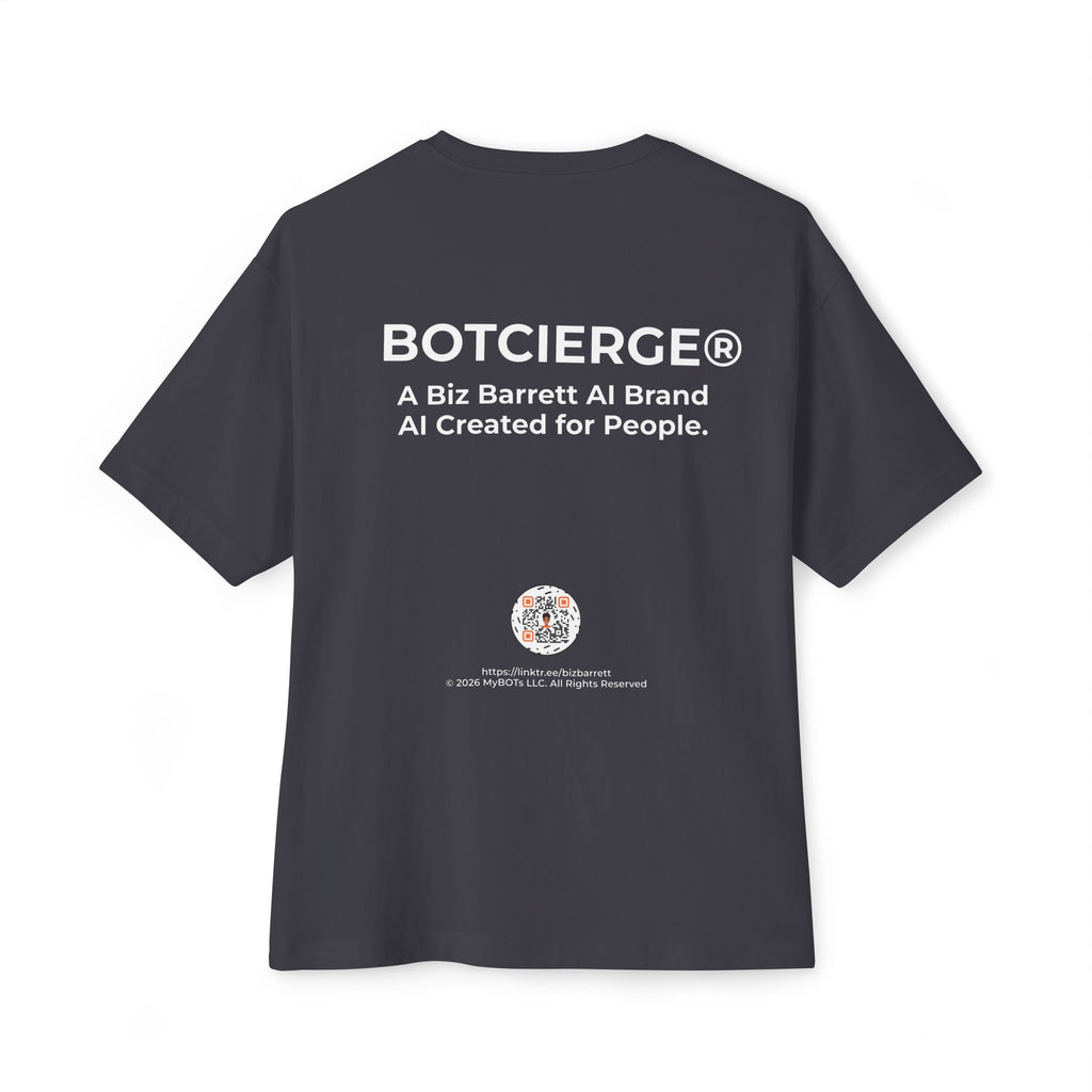 Unisex Logo Oversized Boxy Tee (Dark Edition)