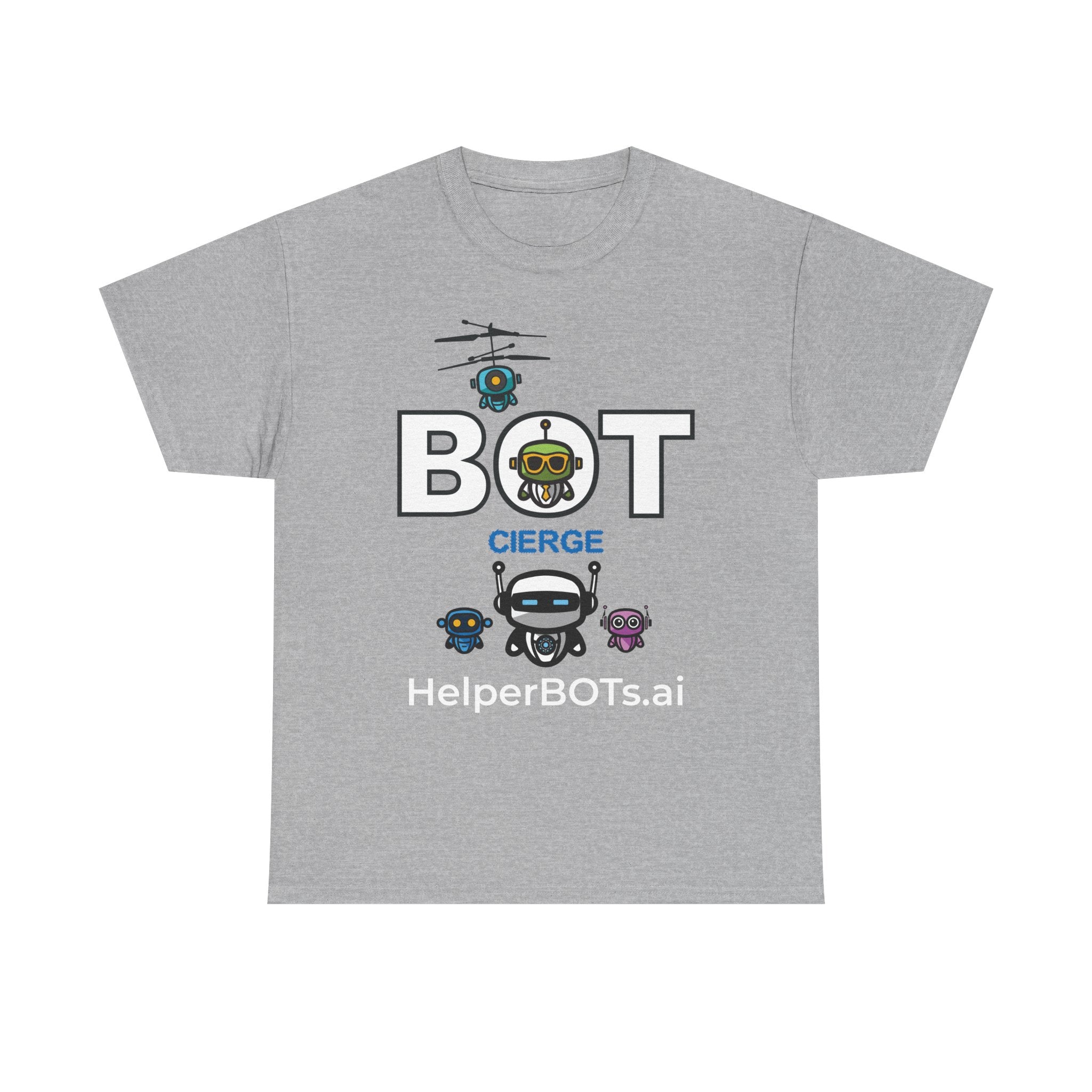 Unisex Logo Heavy Cotton Tee (Dark Edition)