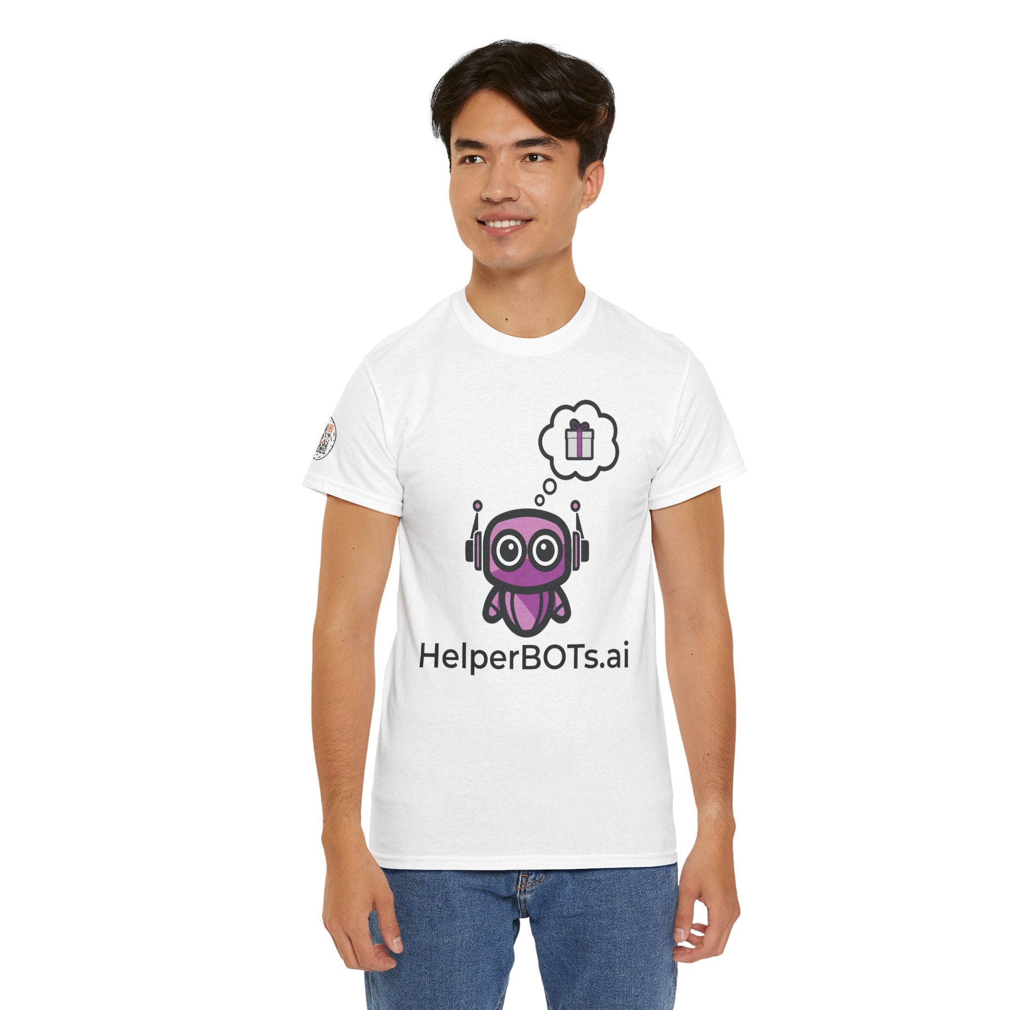 Unisex Love and Relationships BOT Heavy Cotton Tee (Light Edition with Black Print)