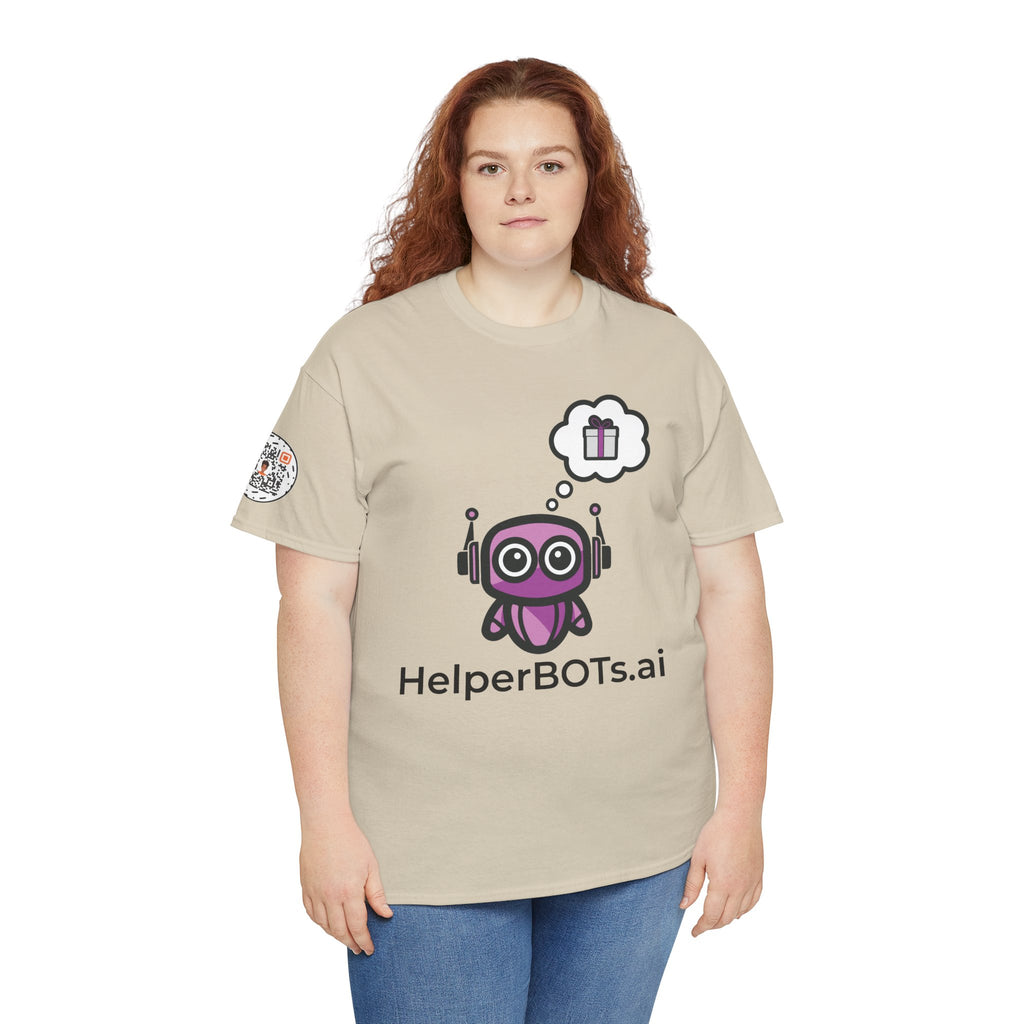 Unisex Love and Relationships BOT Heavy Cotton Tee (Light Edition with Black Print)