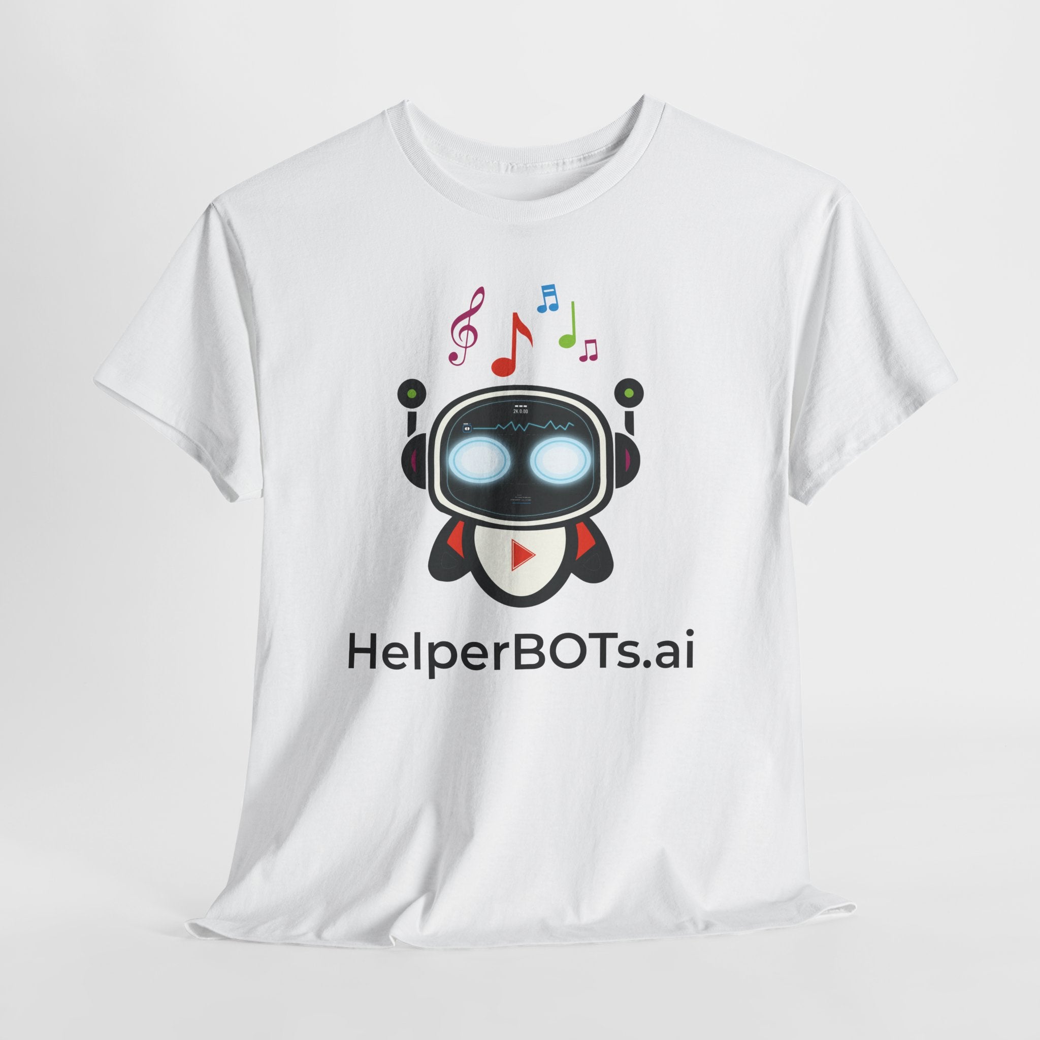 Unisex Music BOT Heavy Cotton Tee (Light Edition)