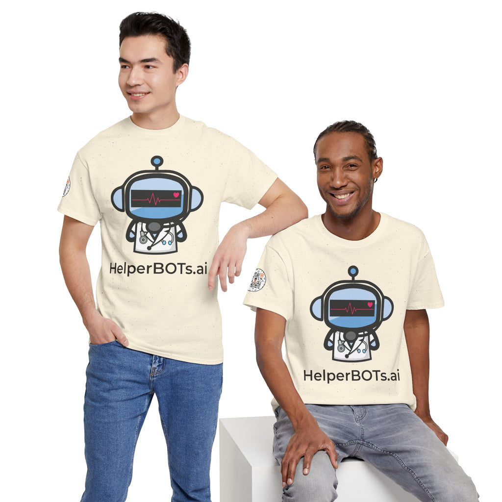 Unisex Medical BOT Heavy Cotton Tee (Light Edition with Black Print)