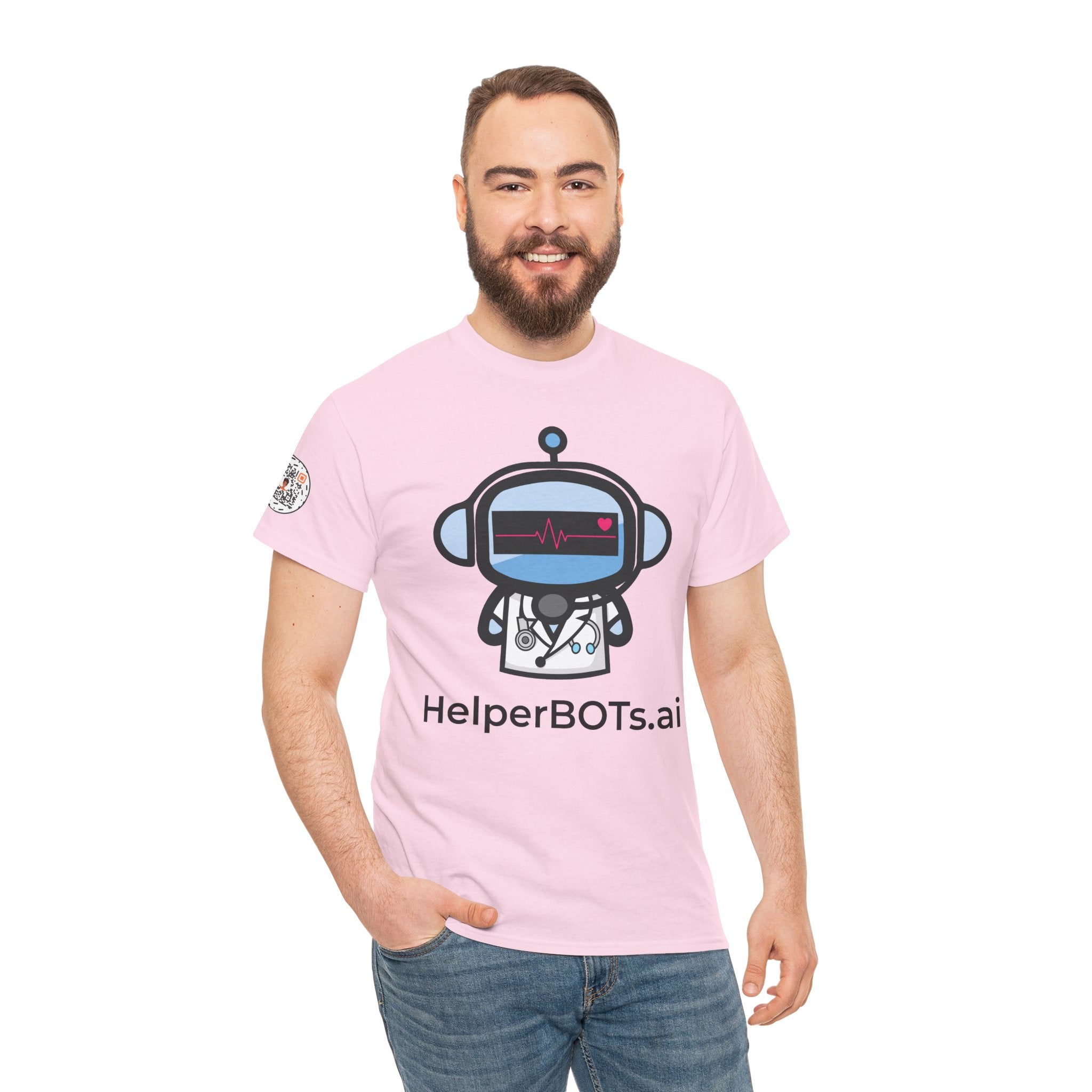 Unisex Medical BOT Heavy Cotton Tee (Light Edition with Black Print)