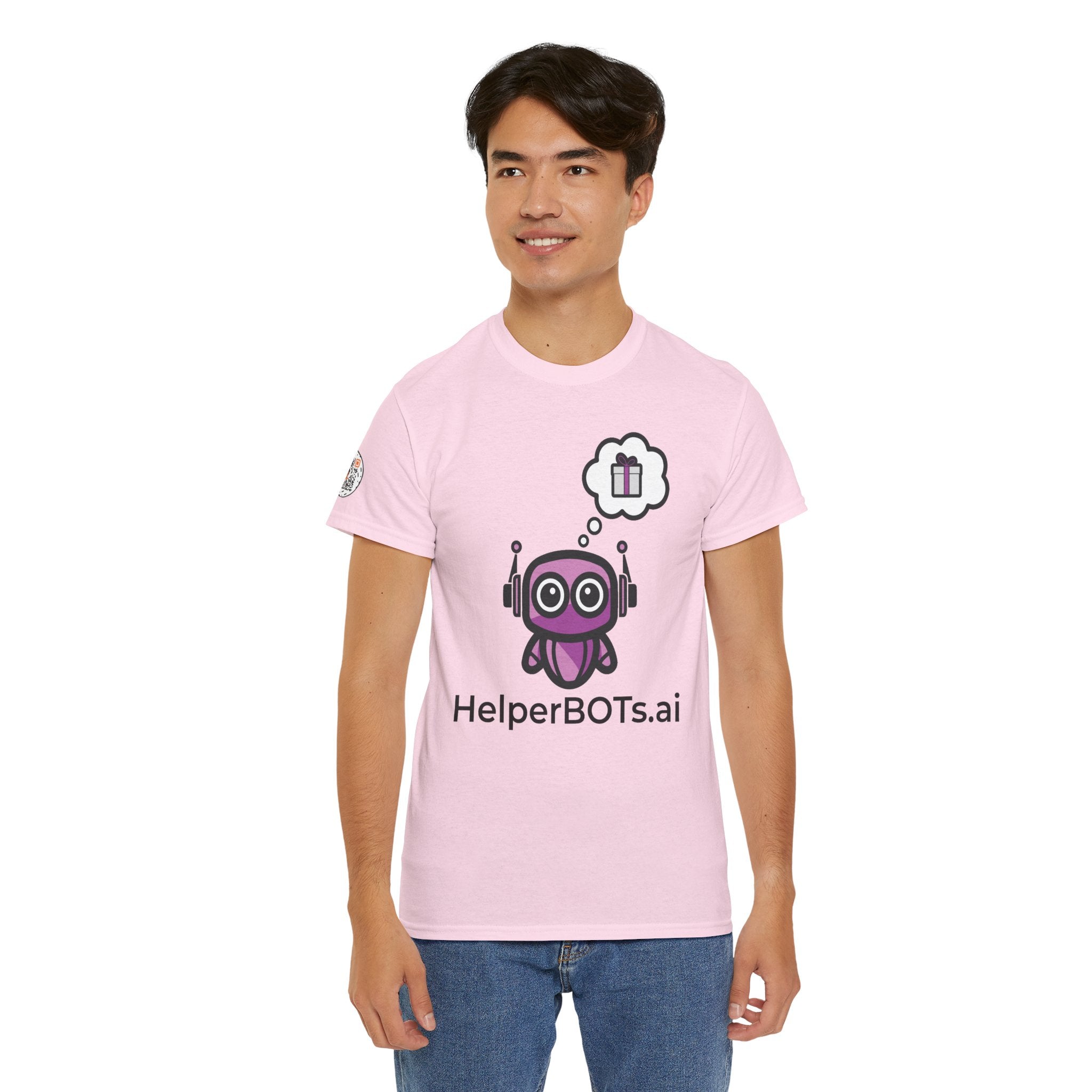 Unisex Love and Relationships BOT Heavy Cotton Tee (Light Edition with Black Print)