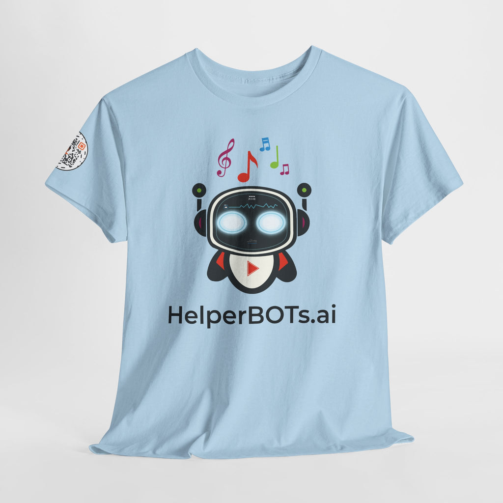 Unisex Music BOT Heavy Cotton Tee (Light Edition with Black Print)