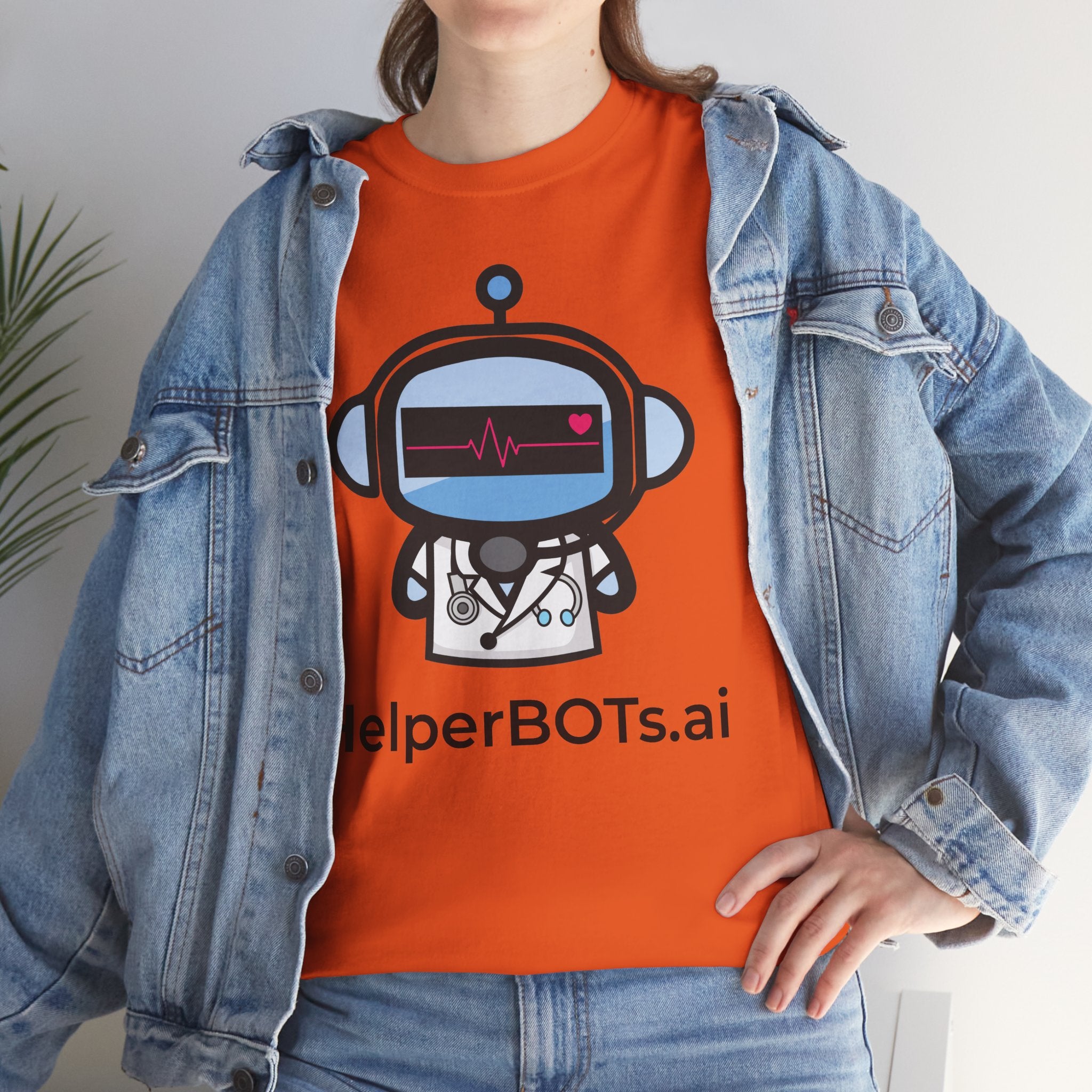 Unisex Medical BOT Heavy Cotton Tee (Light Edition with Black Print)