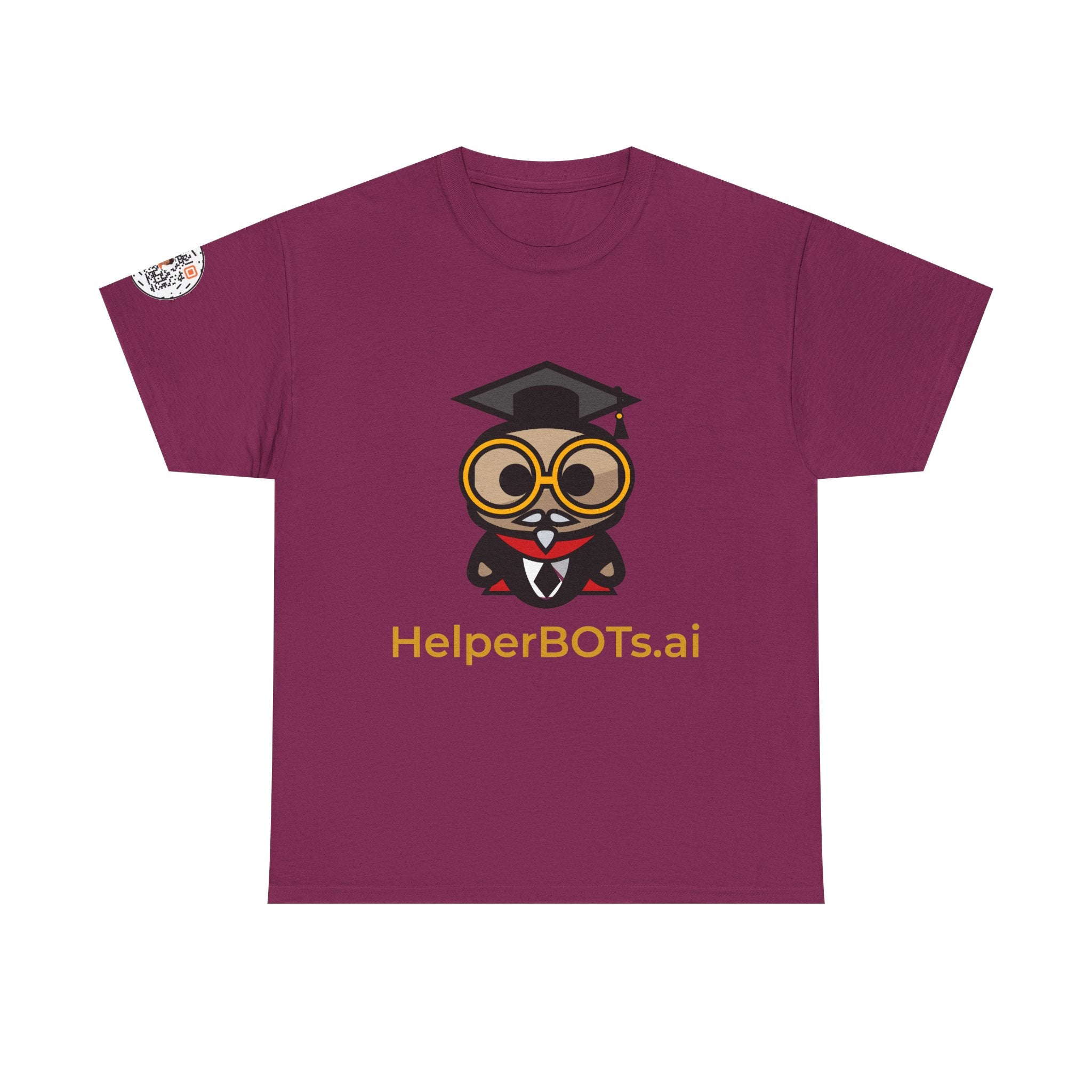 Unisex Education BOT Heavy Cotton Tee (Dark Edition with Gold Print)