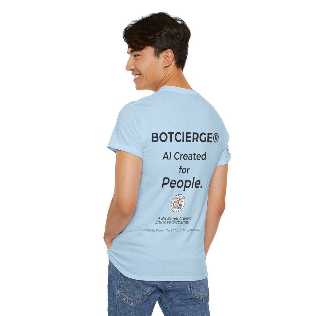 Unisex Medical BOT Heavy Cotton Tee (Light Edition with Black Print)