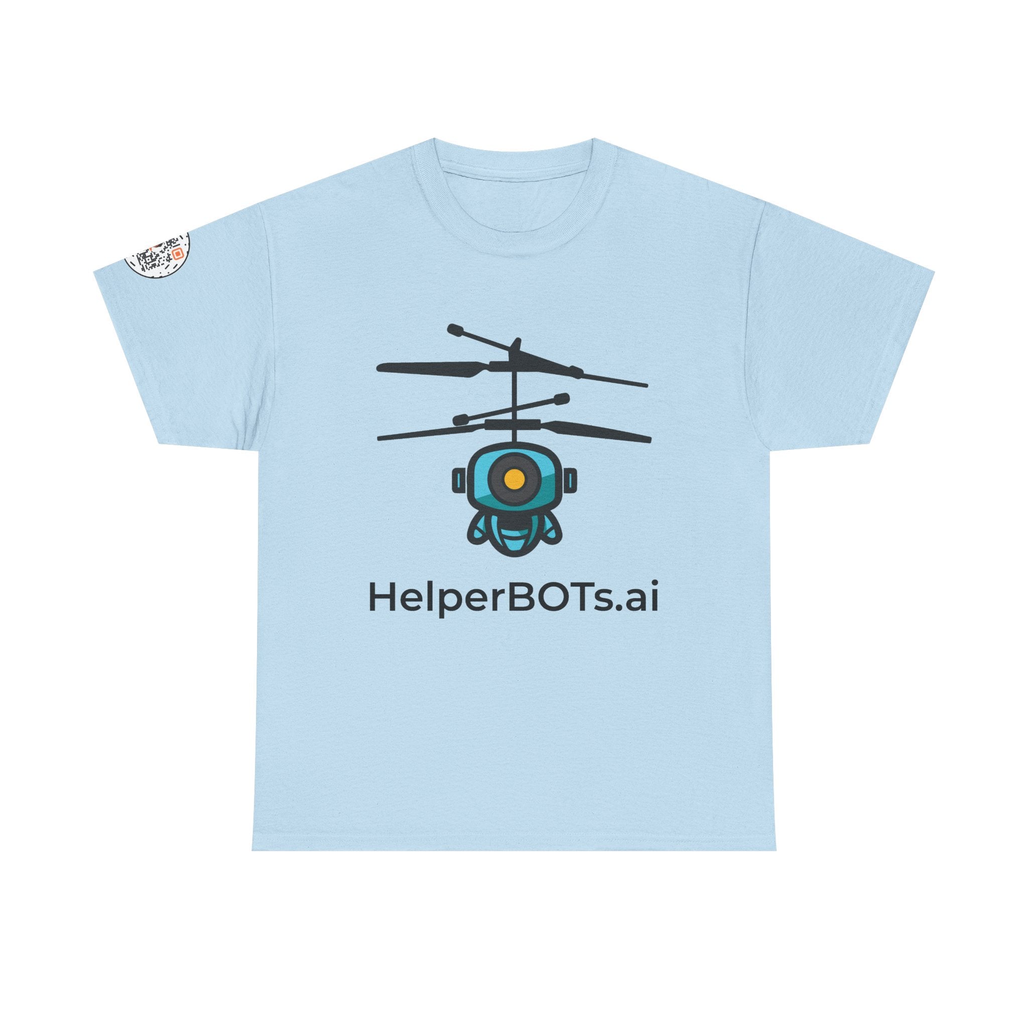 Unisex Security BOT Heavy Cotton Tee (Light Edition with Black Print)