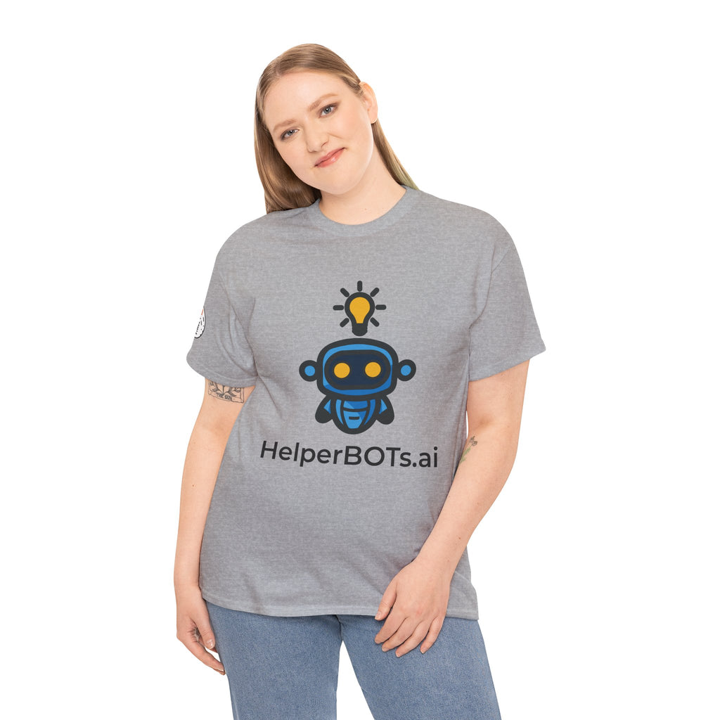 Unisex Personal Development BOT Heavy Cotton Tee (Light Edition with Black Print)