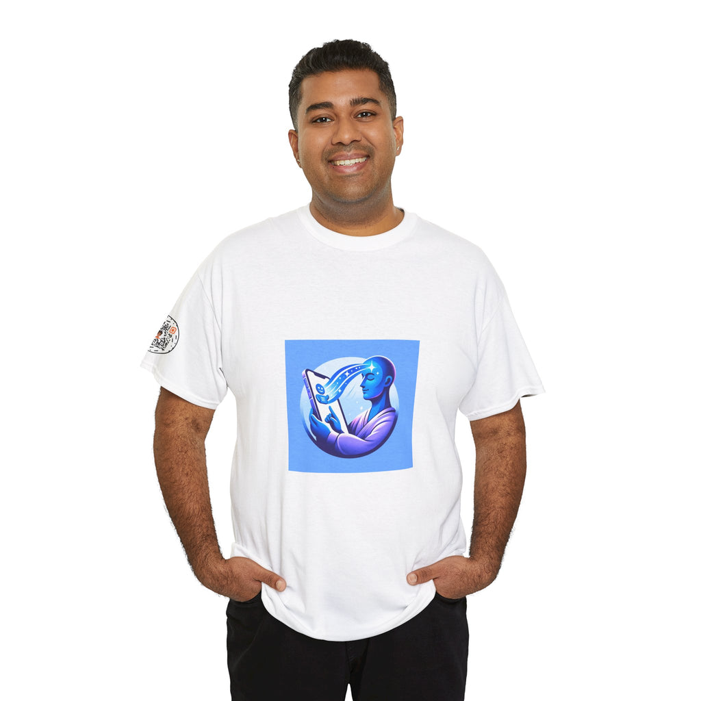 Unisex RememBOT™ Heavy Cotton Tee (Light Edition with White Lettering)