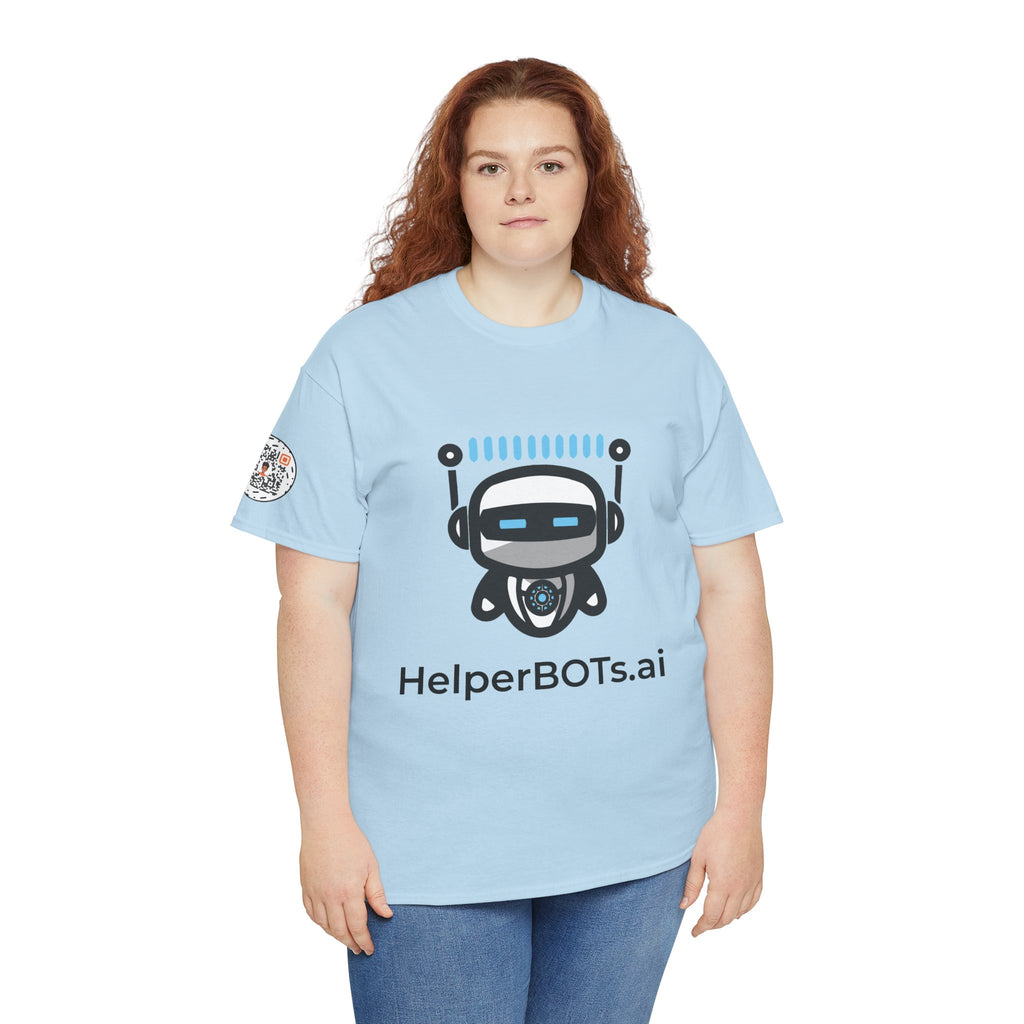 Unisex Productivity BOT Heavy Cotton Tee (Light Edition with Black Print)