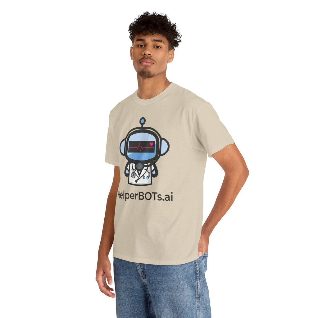 Unisex Medical BOT Heavy Cotton Tee (Light Edition with Black Print)