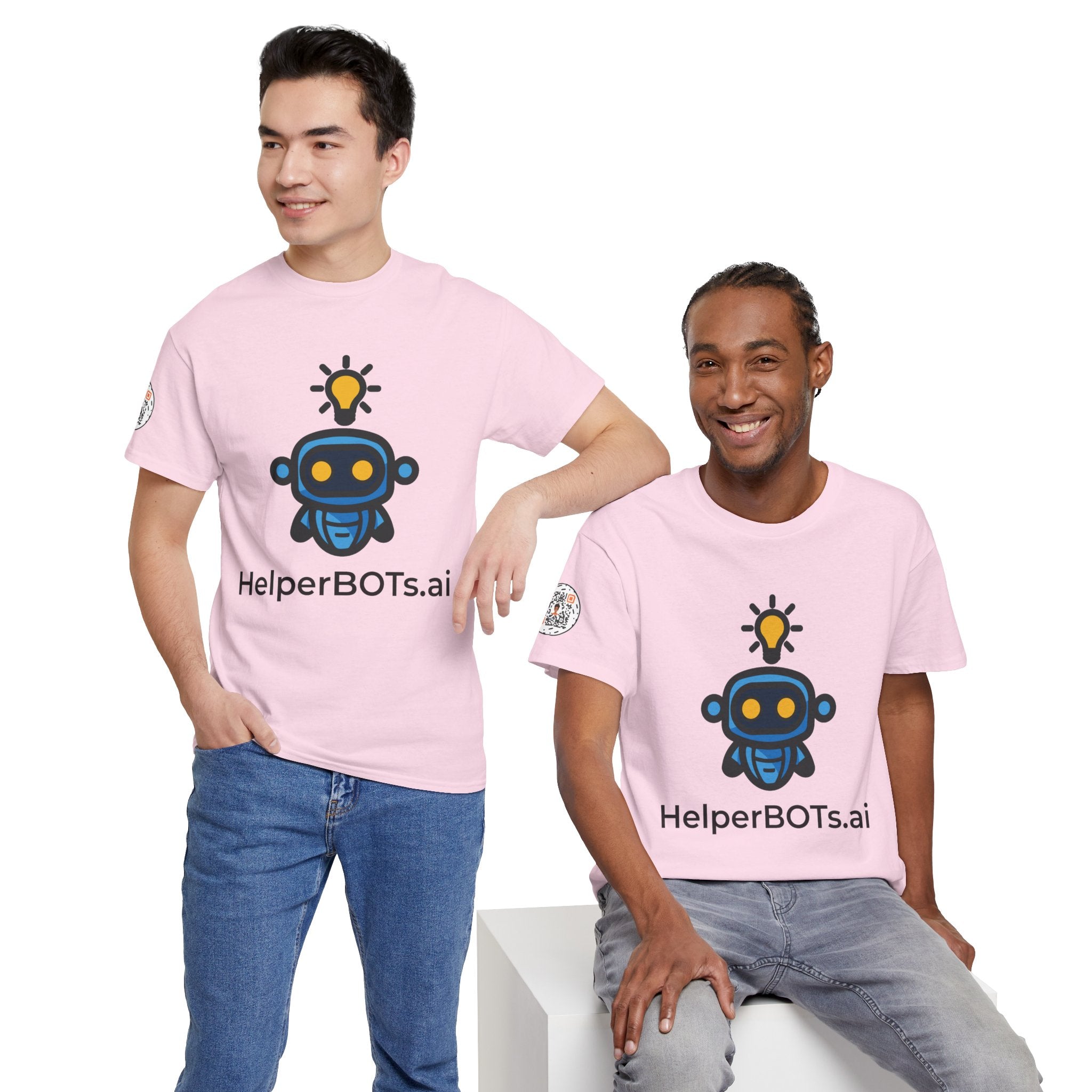 Unisex Personal Development BOT Heavy Cotton Tee (Light Edition with Black Print)