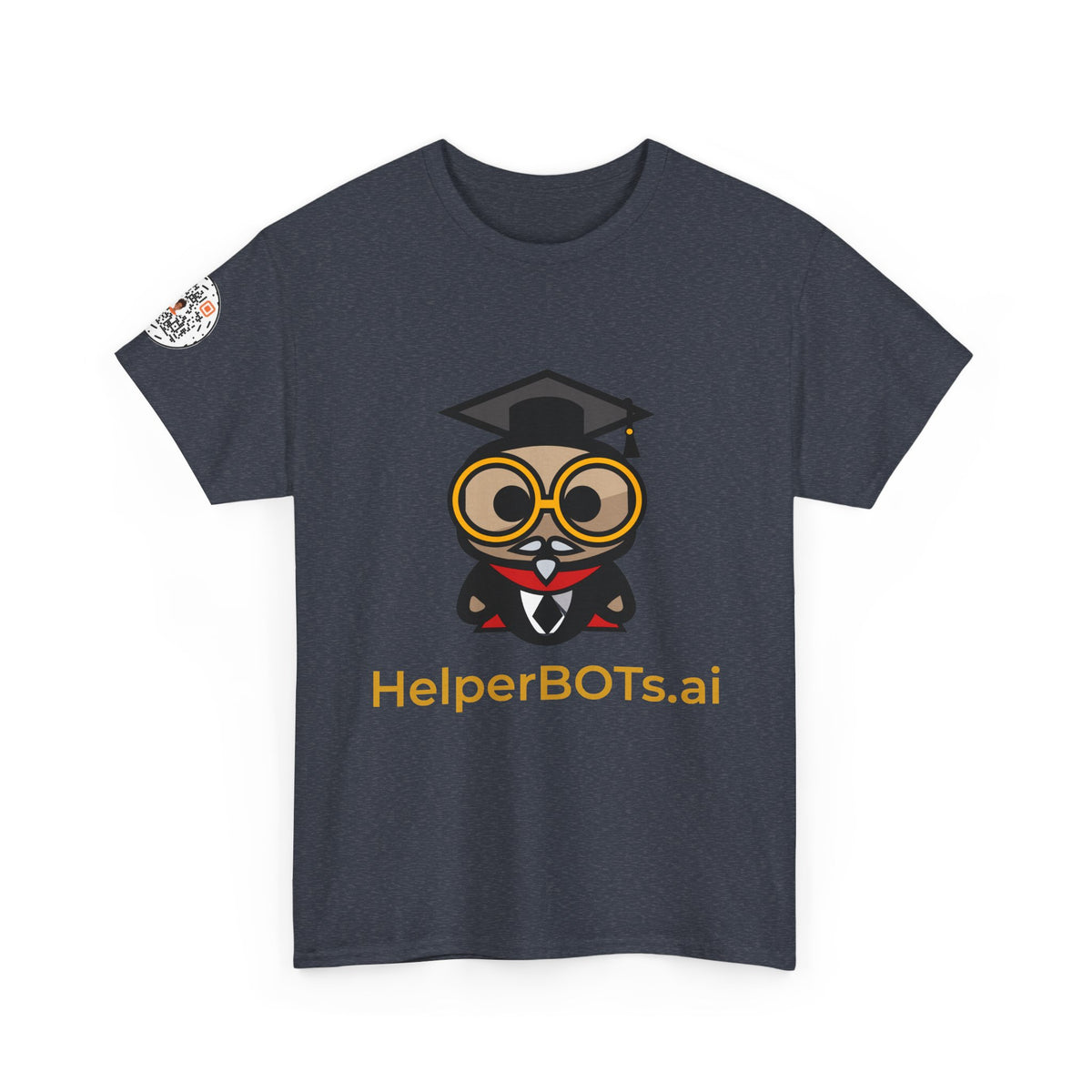 Unisex Education BOT Heavy Cotton Tee (Dark Edition with Gold Print)