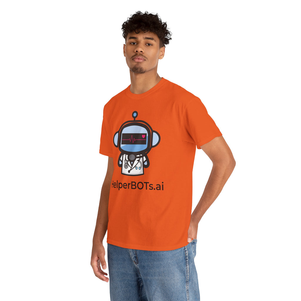 Unisex Medical BOT Heavy Cotton Tee (Light Edition with Black Print)