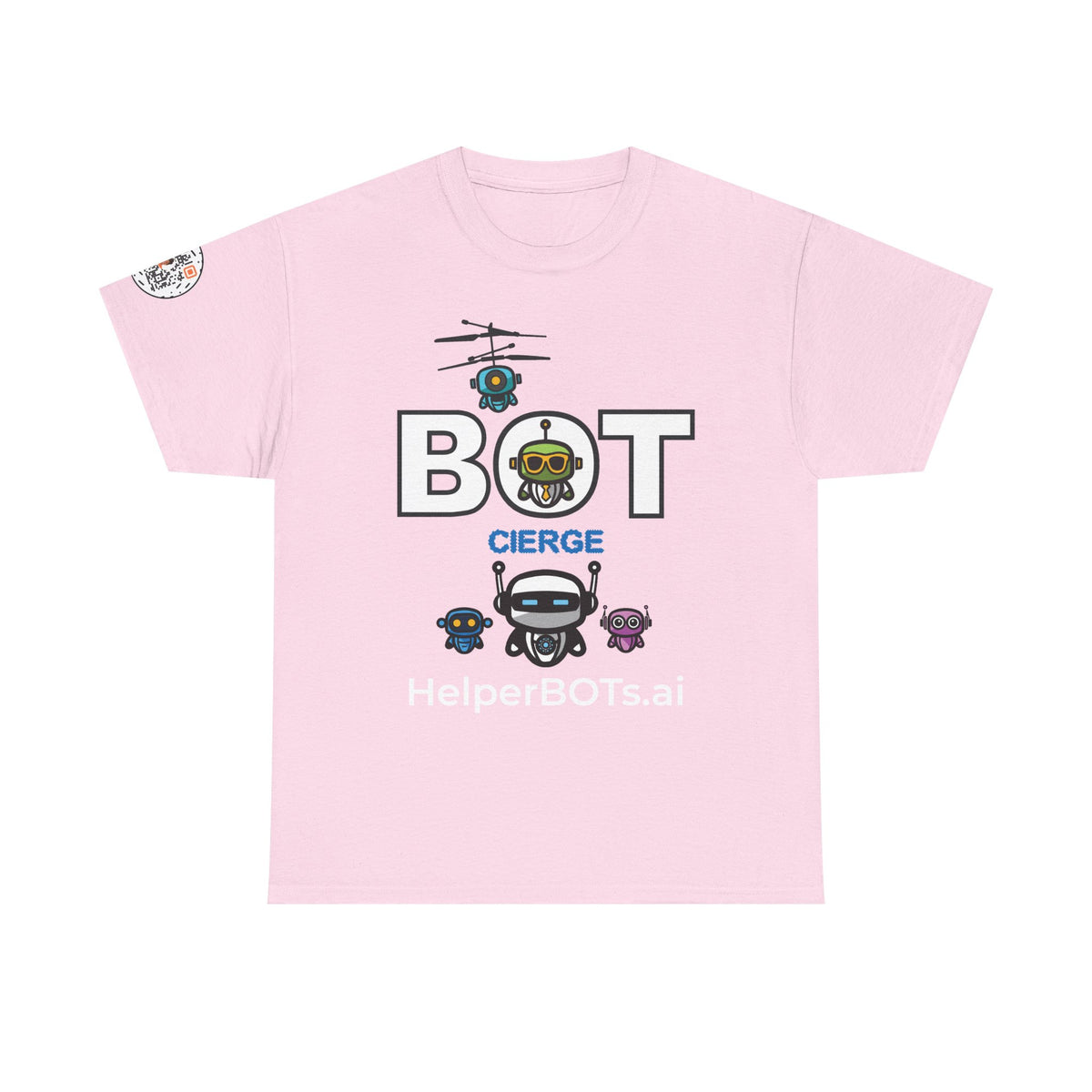 Unisex Logo Heavy Cotton Tee (Dark Edition)