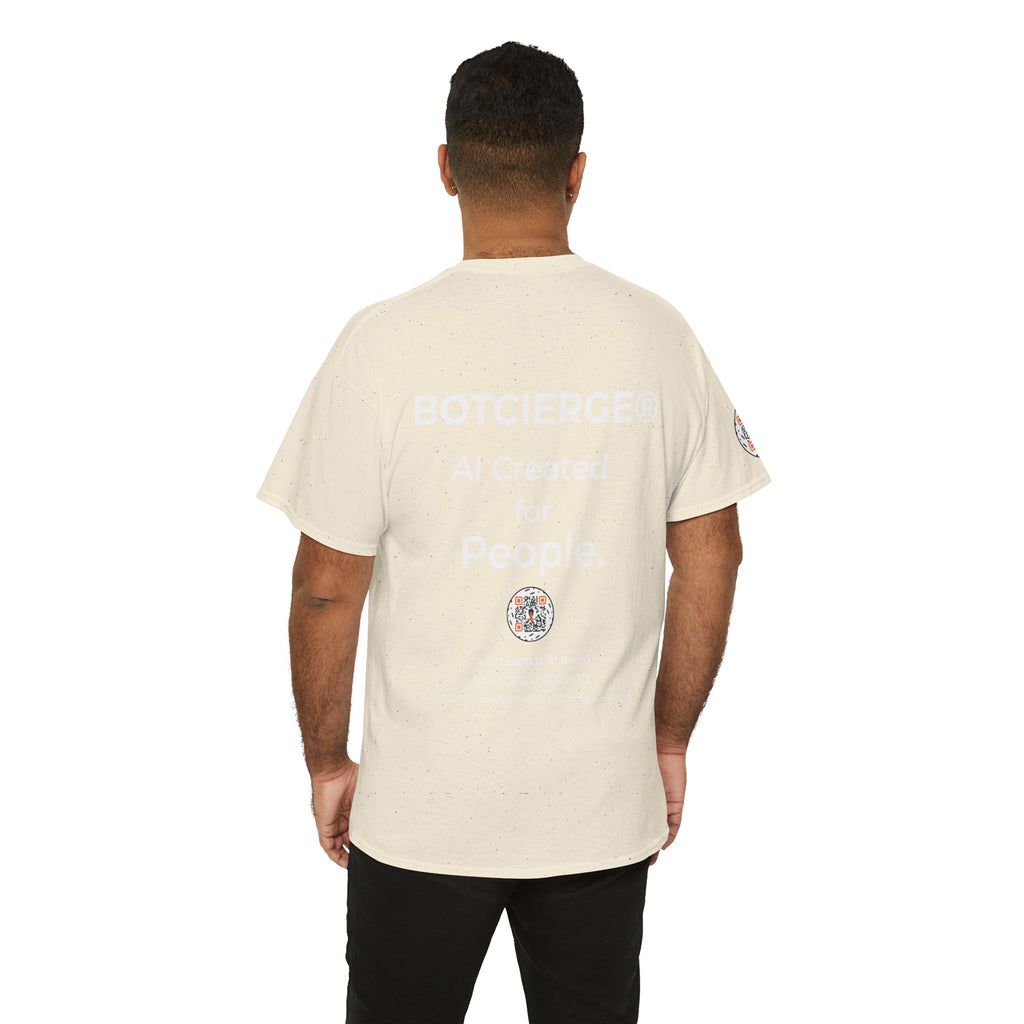 Unisex Financial BOT Heavy Cotton Tee (Dark Edition with White Print)