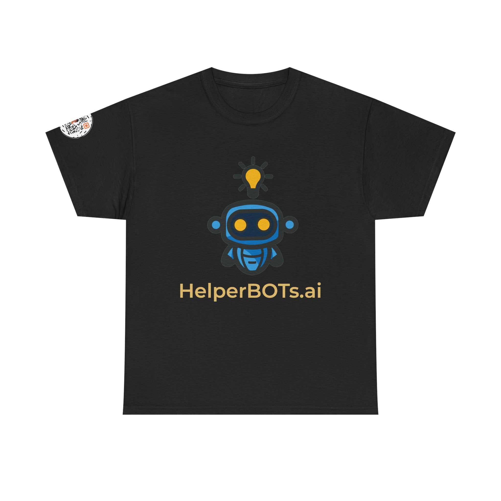 Unisex Personal Development BOT Heavy Cotton Tee (Dark Edition with Gold Print)