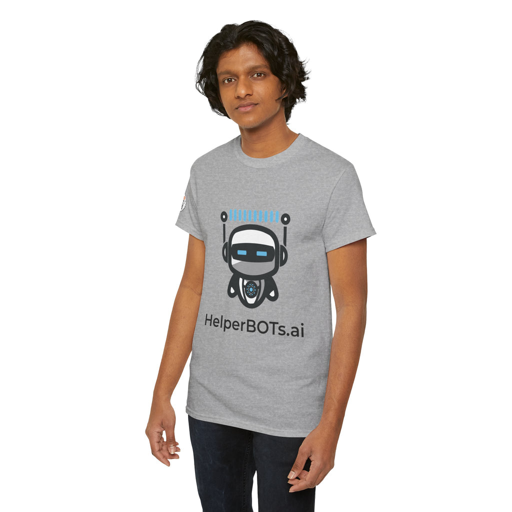 Unisex Productivity BOT Heavy Cotton Tee (Light Edition with Black Print)