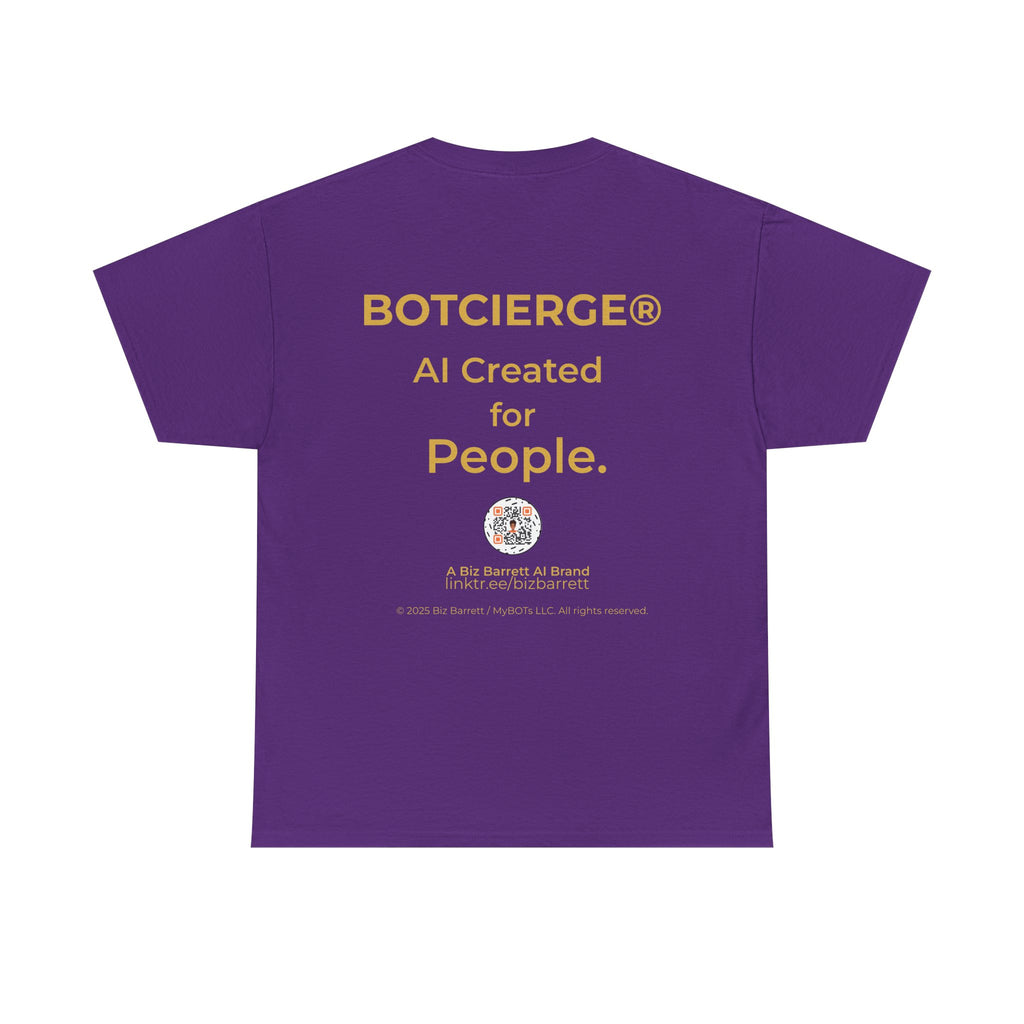 Unisex Personal Development BOT Heavy Cotton Tee (Dark Edition)