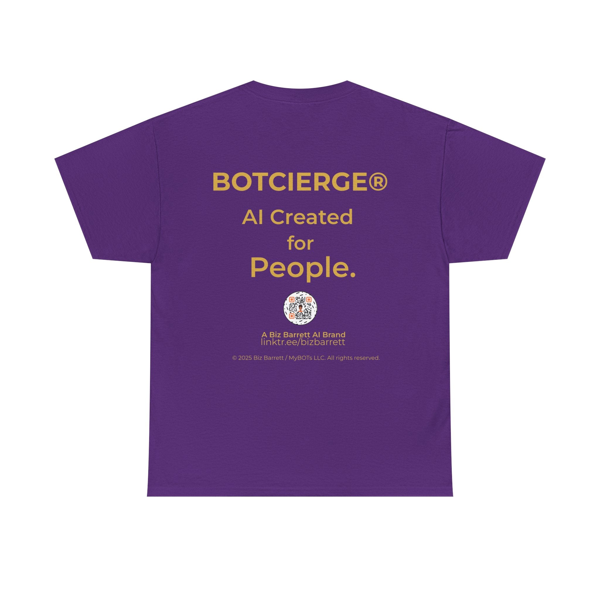 Unisex Personal Development BOT Heavy Cotton Tee (Dark Edition)