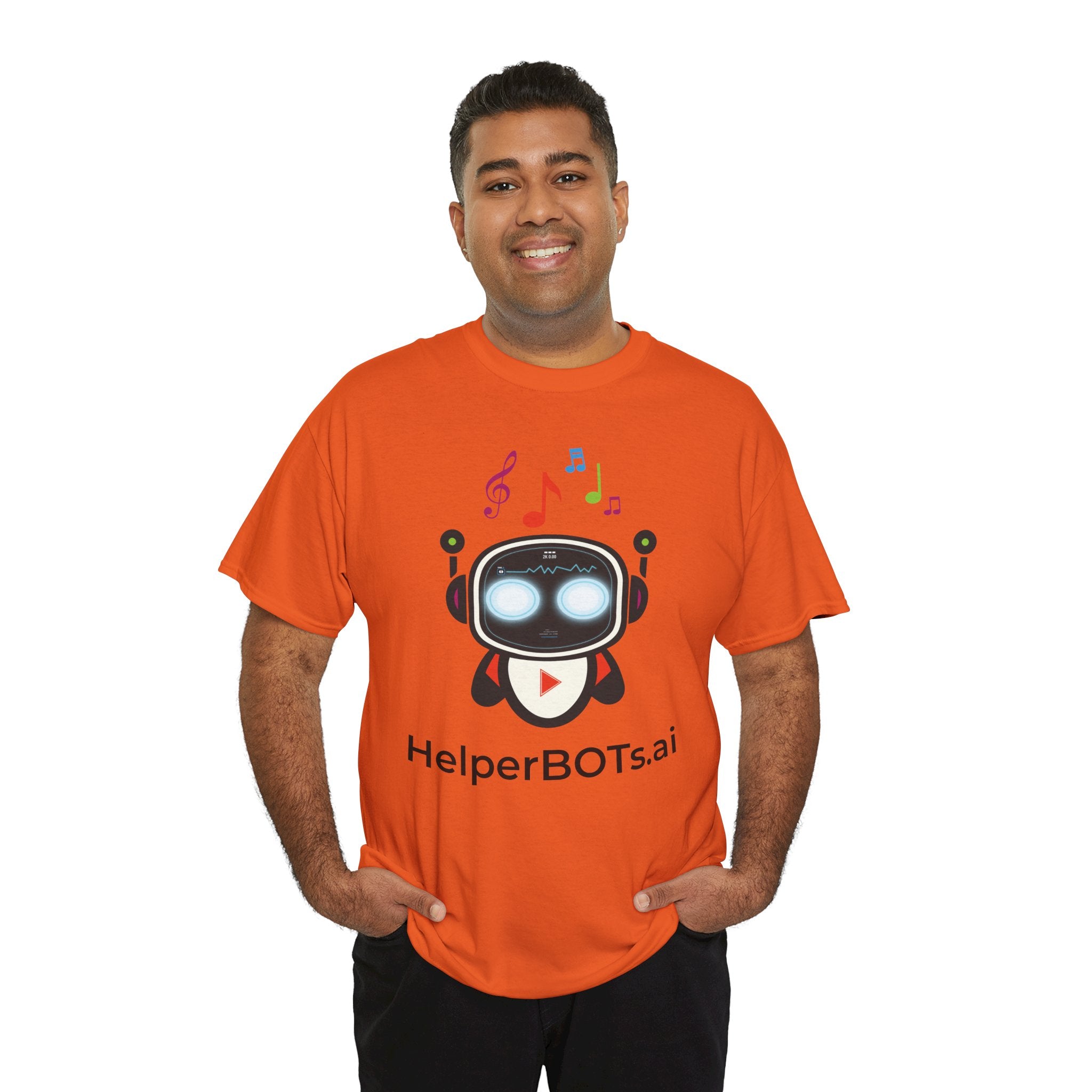 Unisex Music BOT Heavy Cotton Tee (Light Edition)