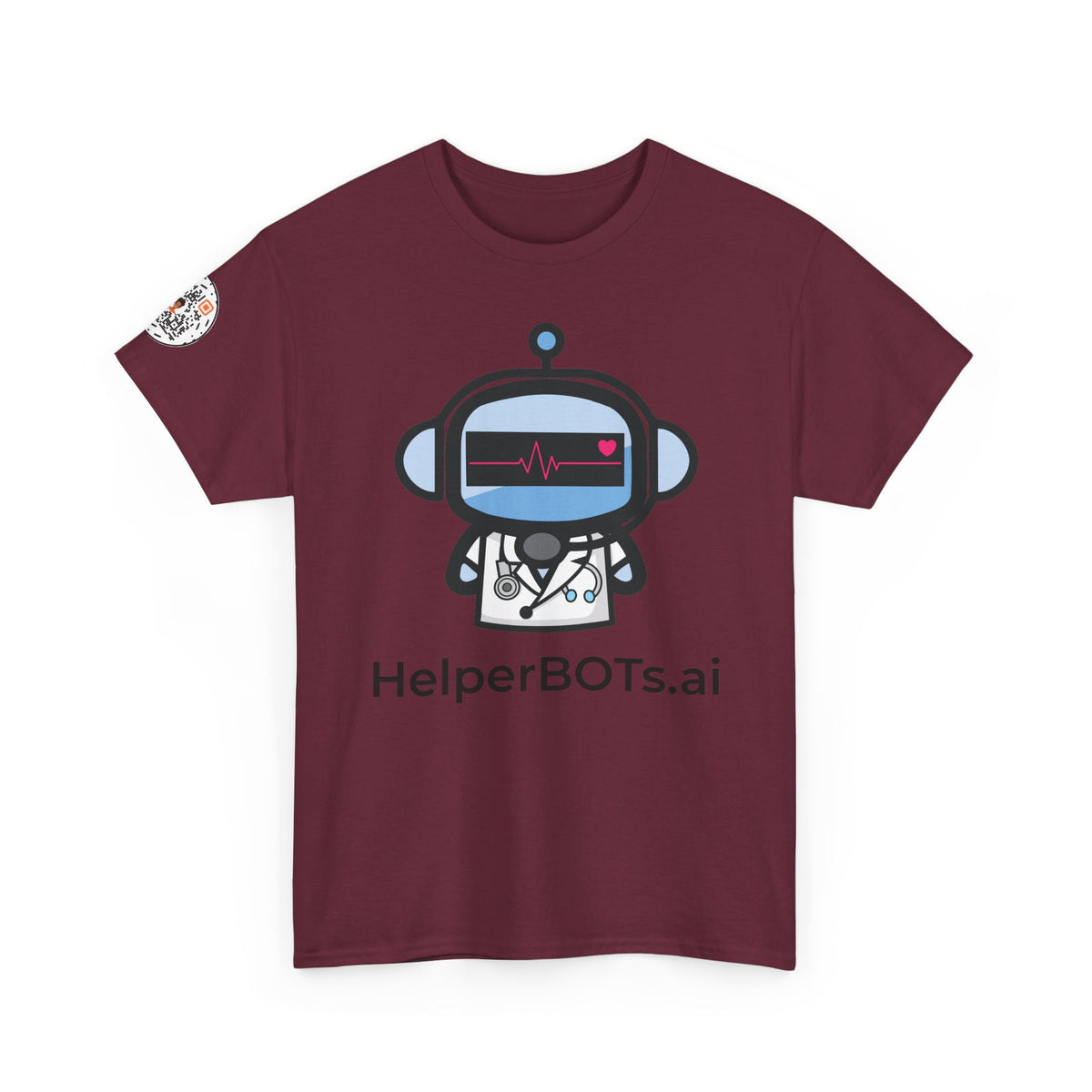 Unisex Medical BOT Heavy Cotton Tee (Light Edition with Black Print)