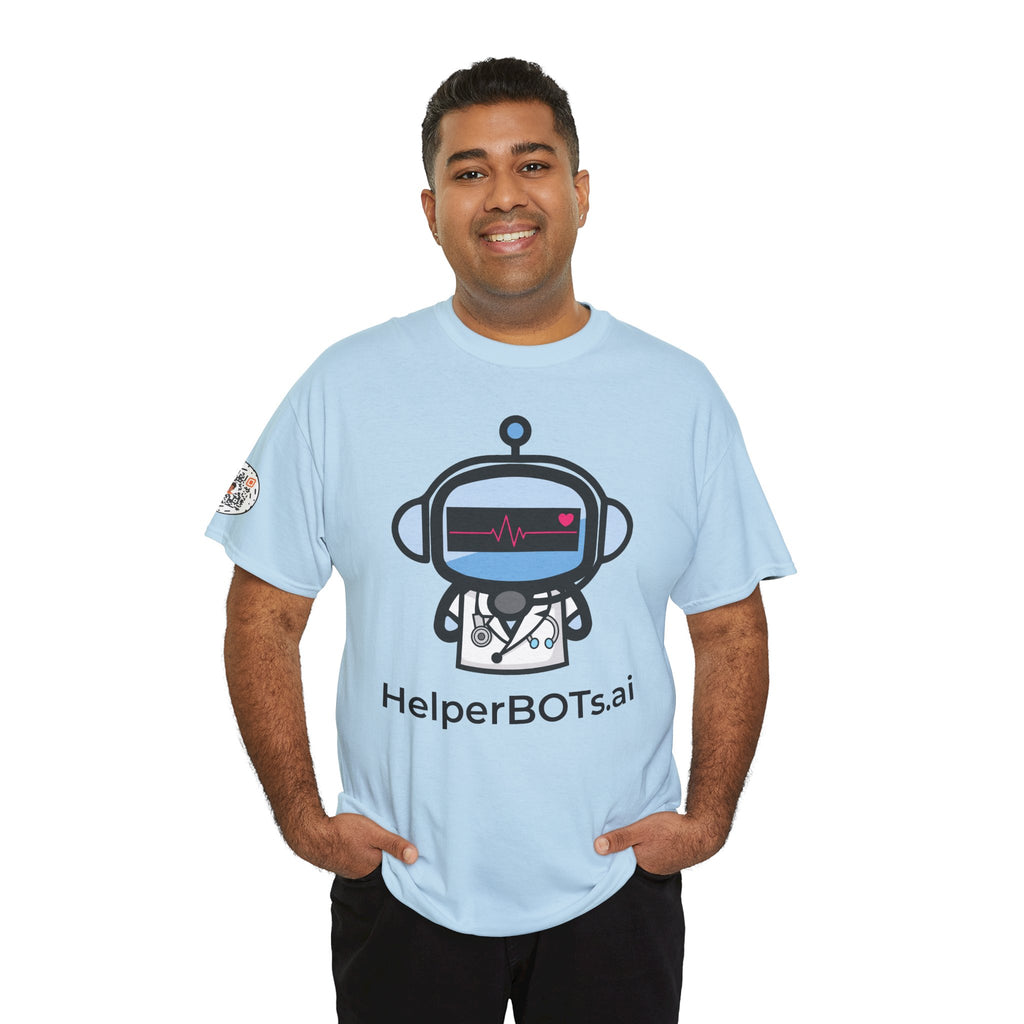 Unisex Medical BOT Heavy Cotton Tee (Light Edition with Black Print)