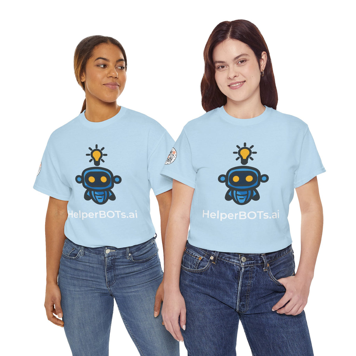 Unisex Personal Development BOT Heavy Cotton Tee (Dark Edition with White Print)