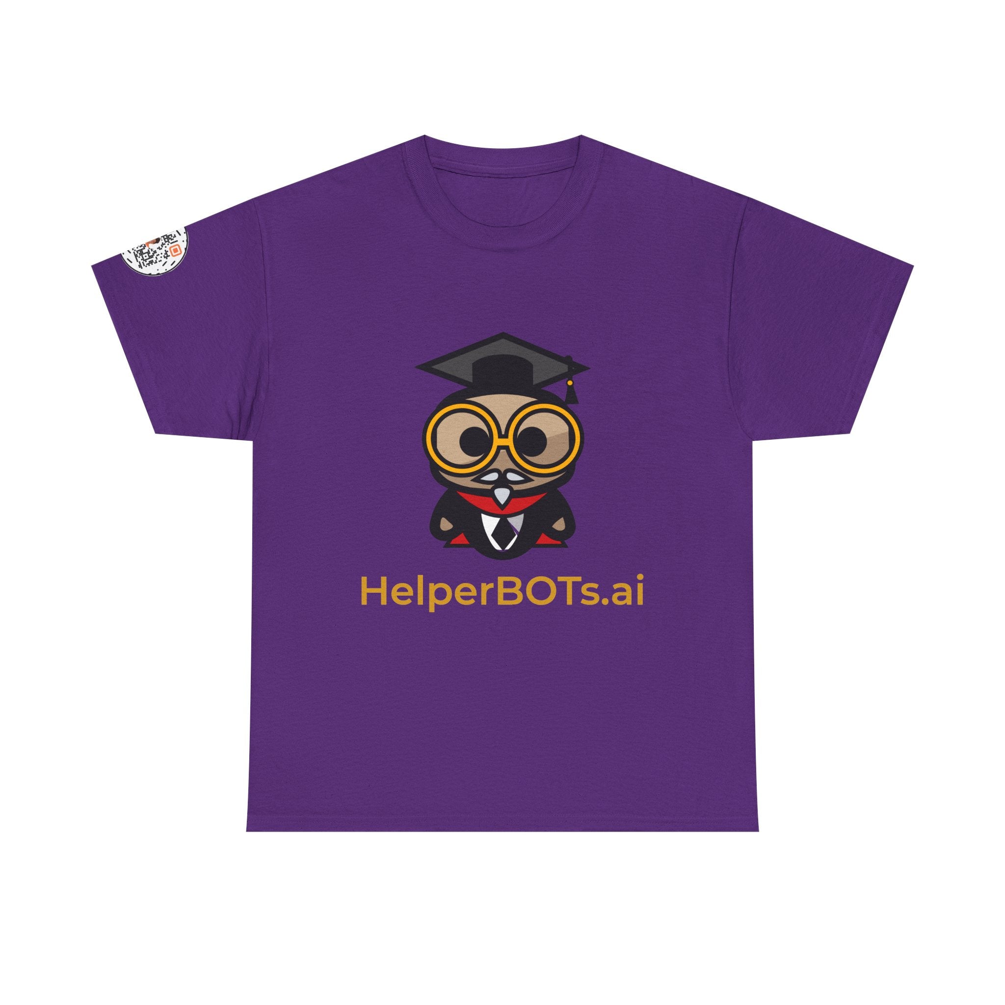 Unisex Education BOT Heavy Cotton Tee (Dark Edition with Gold Print)