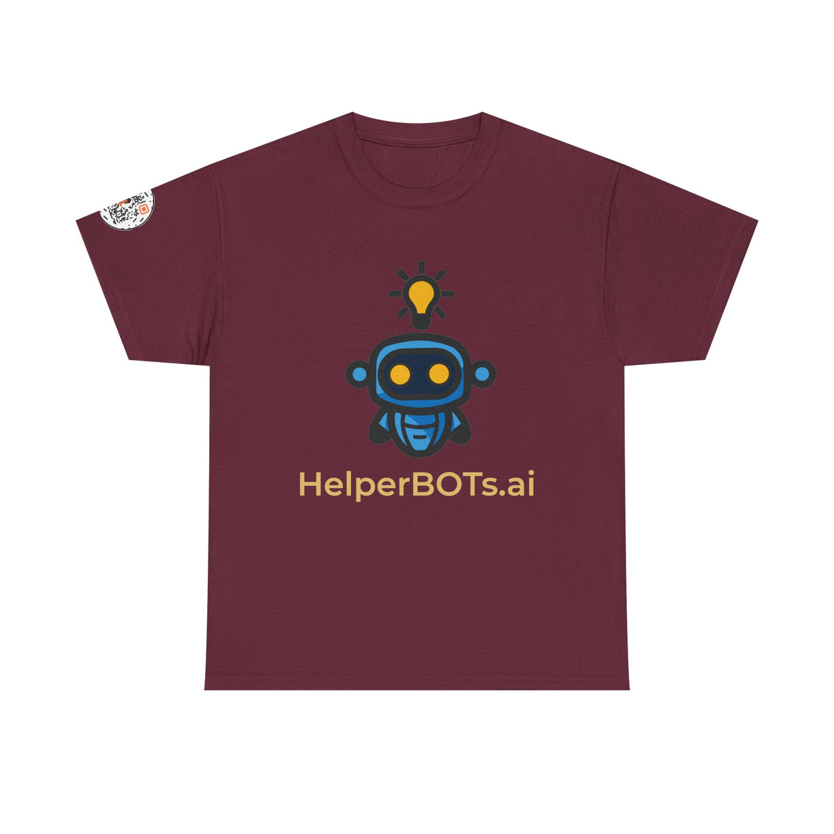 Unisex Personal Development BOT Heavy Cotton Tee (Dark Edition with Gold Print)