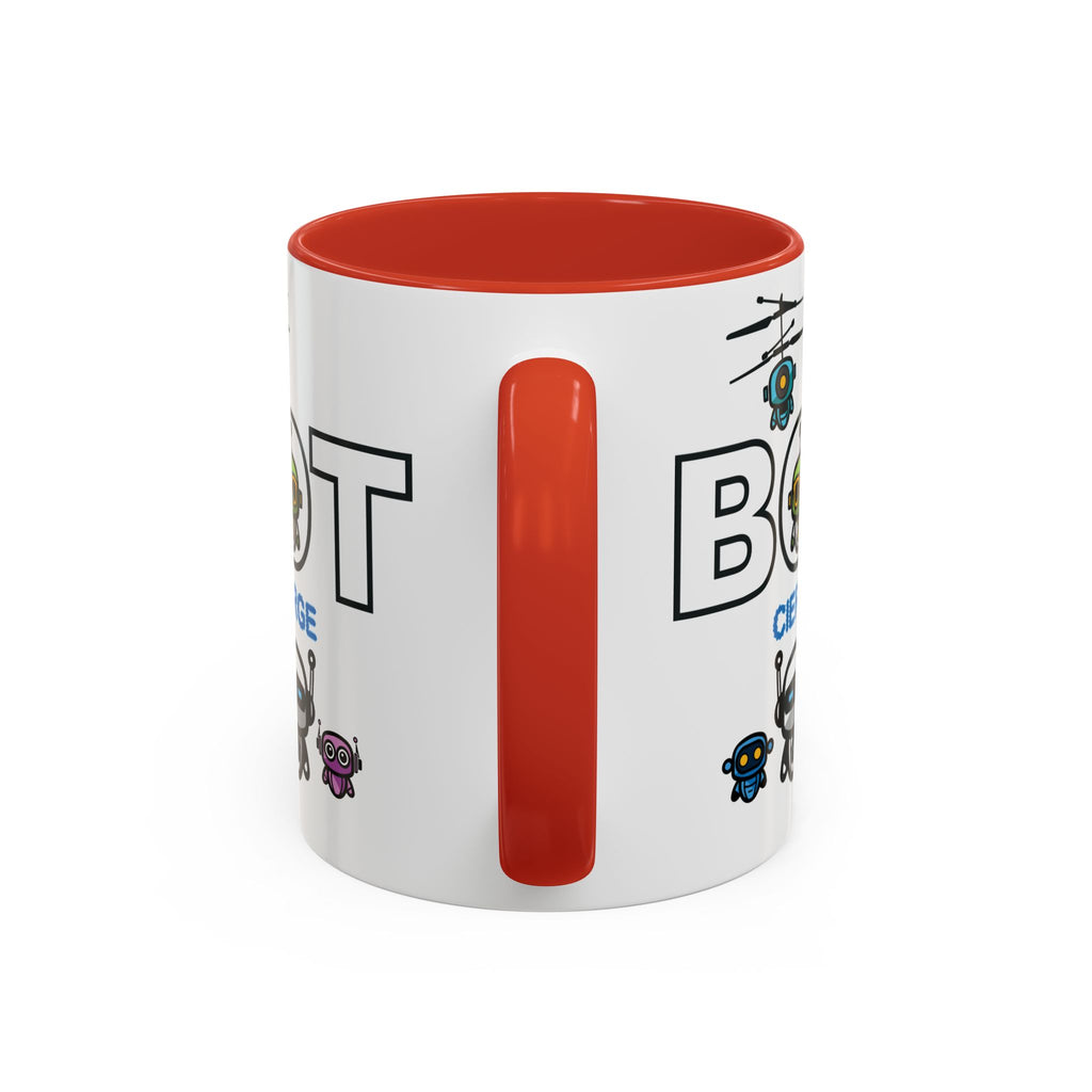 Logo Accent Coffee Mug (11, 15oz) (Light Edition with Black Print)